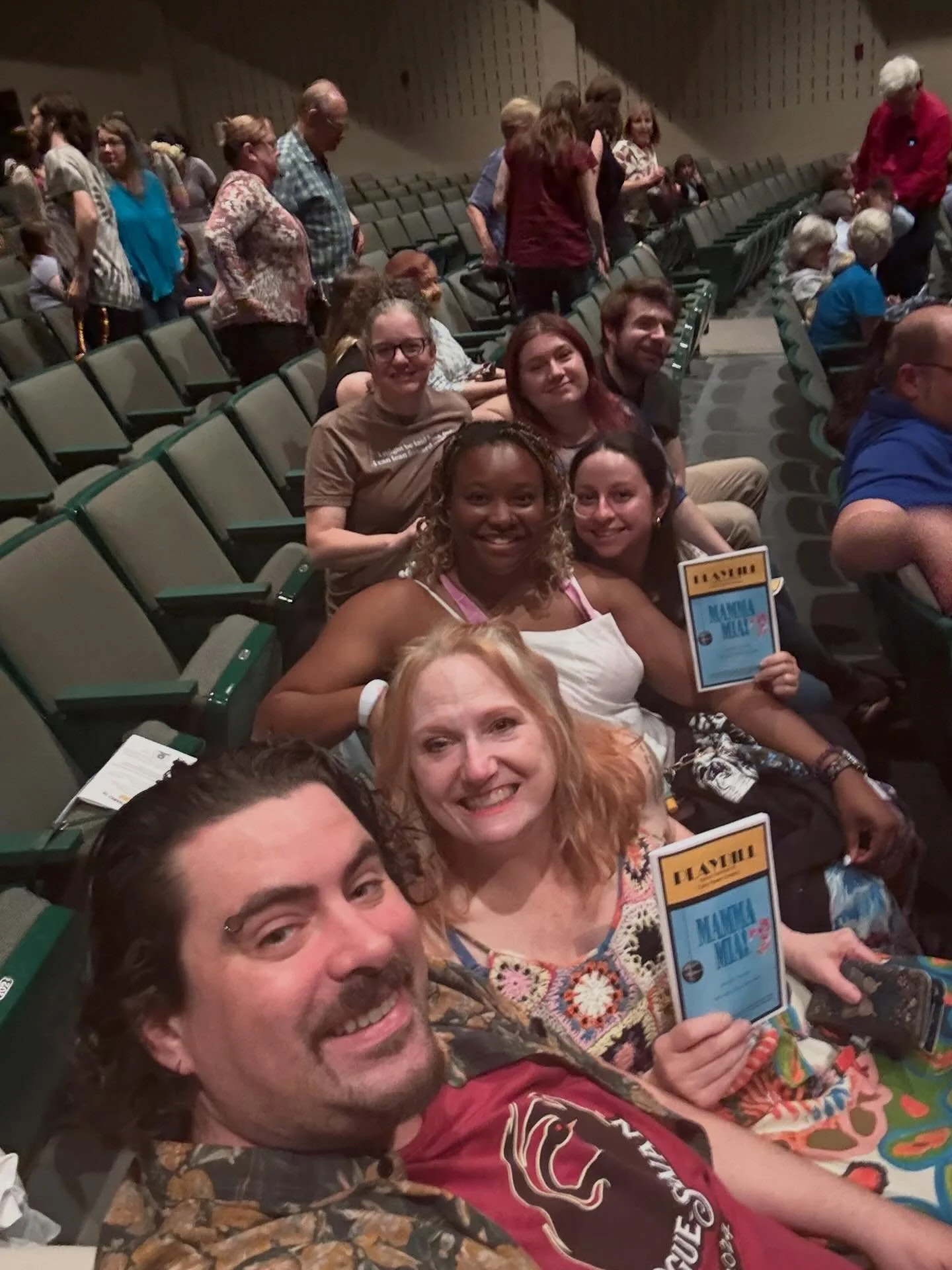 When a Swan goes Rogue and choreographs a high school show, we all show up! Our founder and artistic director, Katie, pulled out her inner Donna (again!) and choreographed the Harford Tech production of Mamma Mia, which opened last night! A contingen