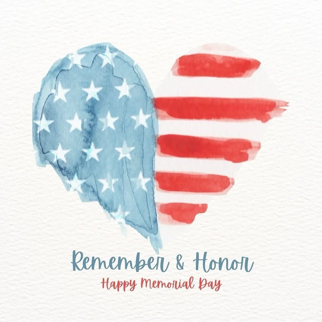 To those who have lost, and to those gave for us, we honor you today.