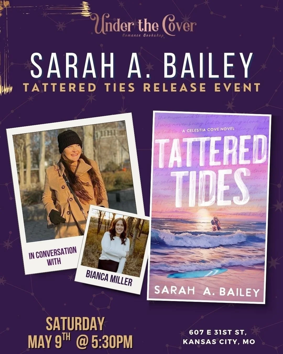 Sarah A Bailey - Under the Cover Release Event