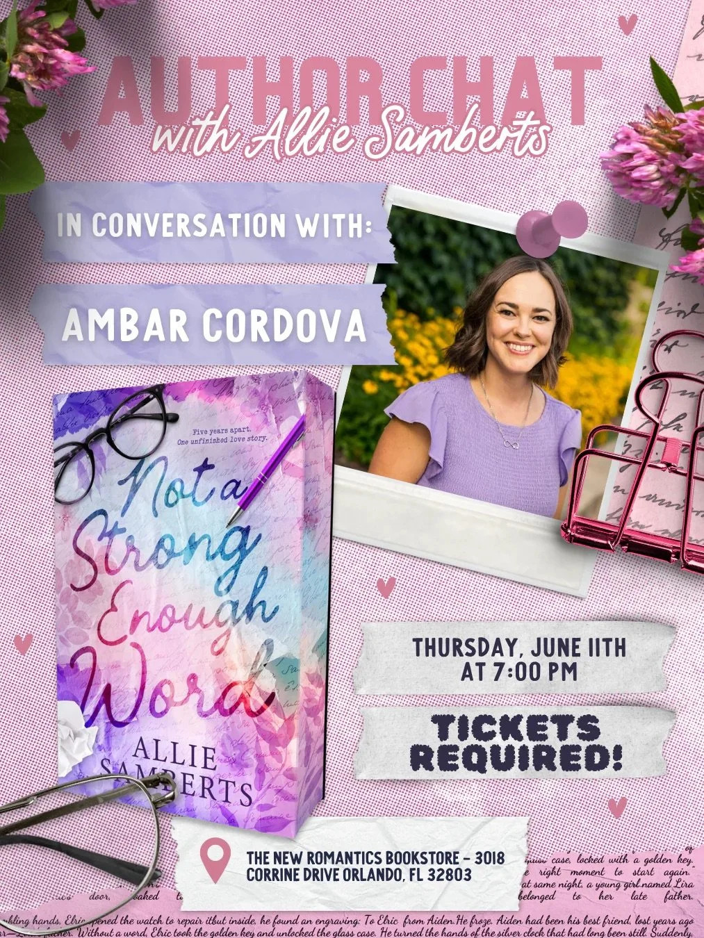 Allie Samberts - The New Romantics Signing