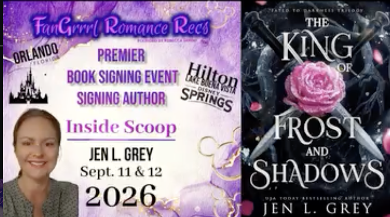 Jen L Grey - FanGrrrl Romance Recs