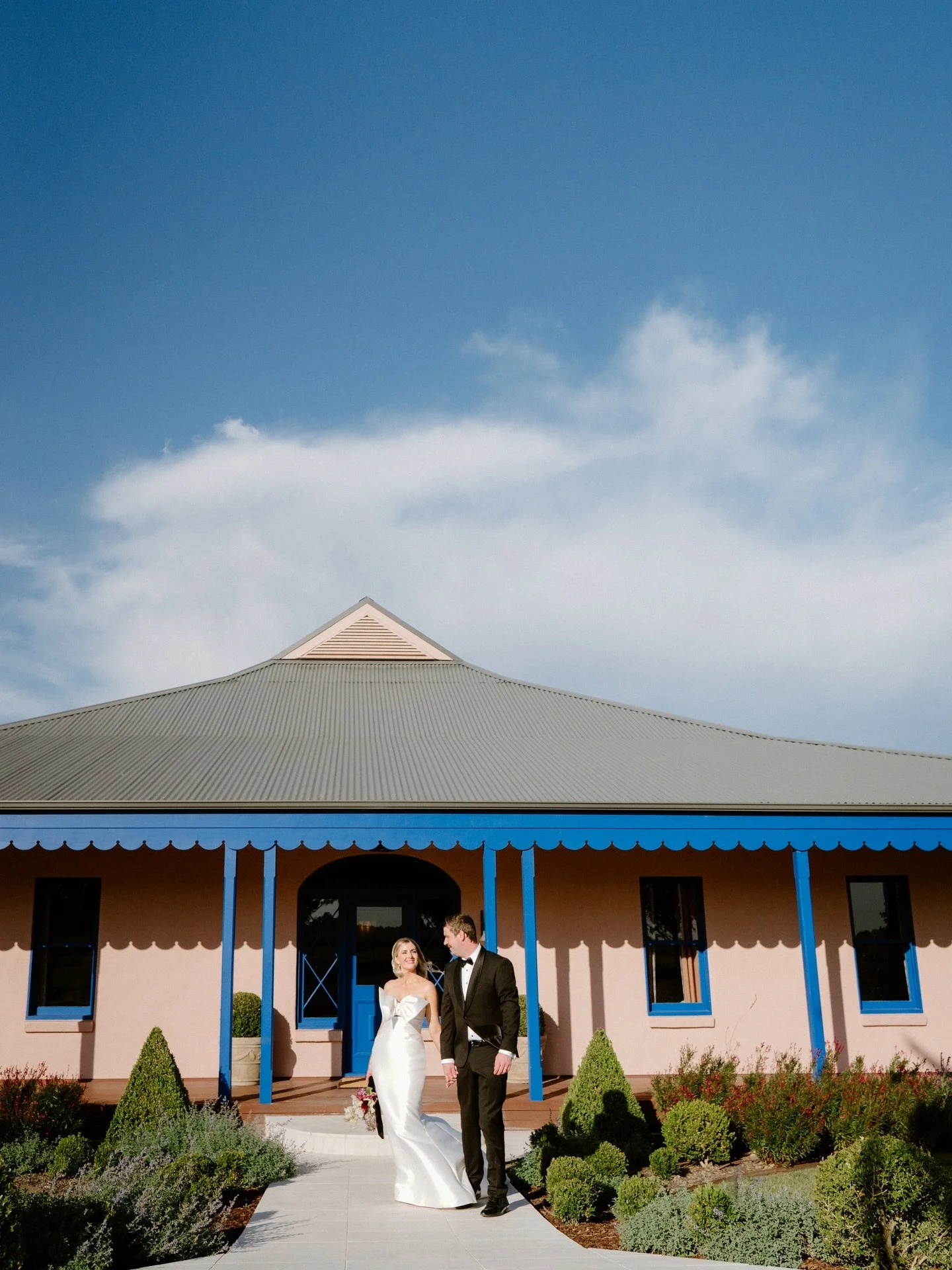 Jordan &amp; Hayden&rsquo;s wedding at The Sienna was the perfect blend of timeless romance, golden vineyards, and effortless style ✨

Photography @for_modernromantics
Jordan dressed by @maggiesotterodesigns @chanelofficial 
Hayden dressed by @rundle