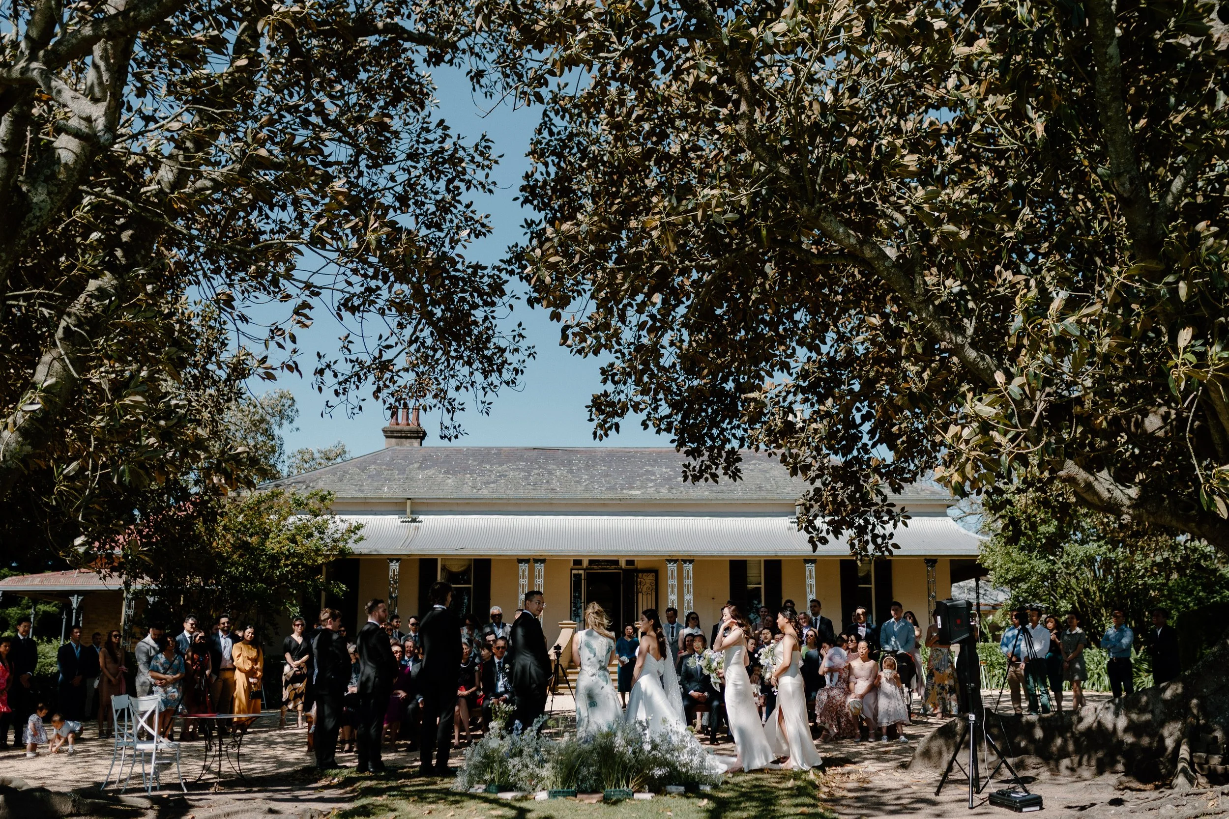 Wallalong House Wedding Photography Modern Romantics