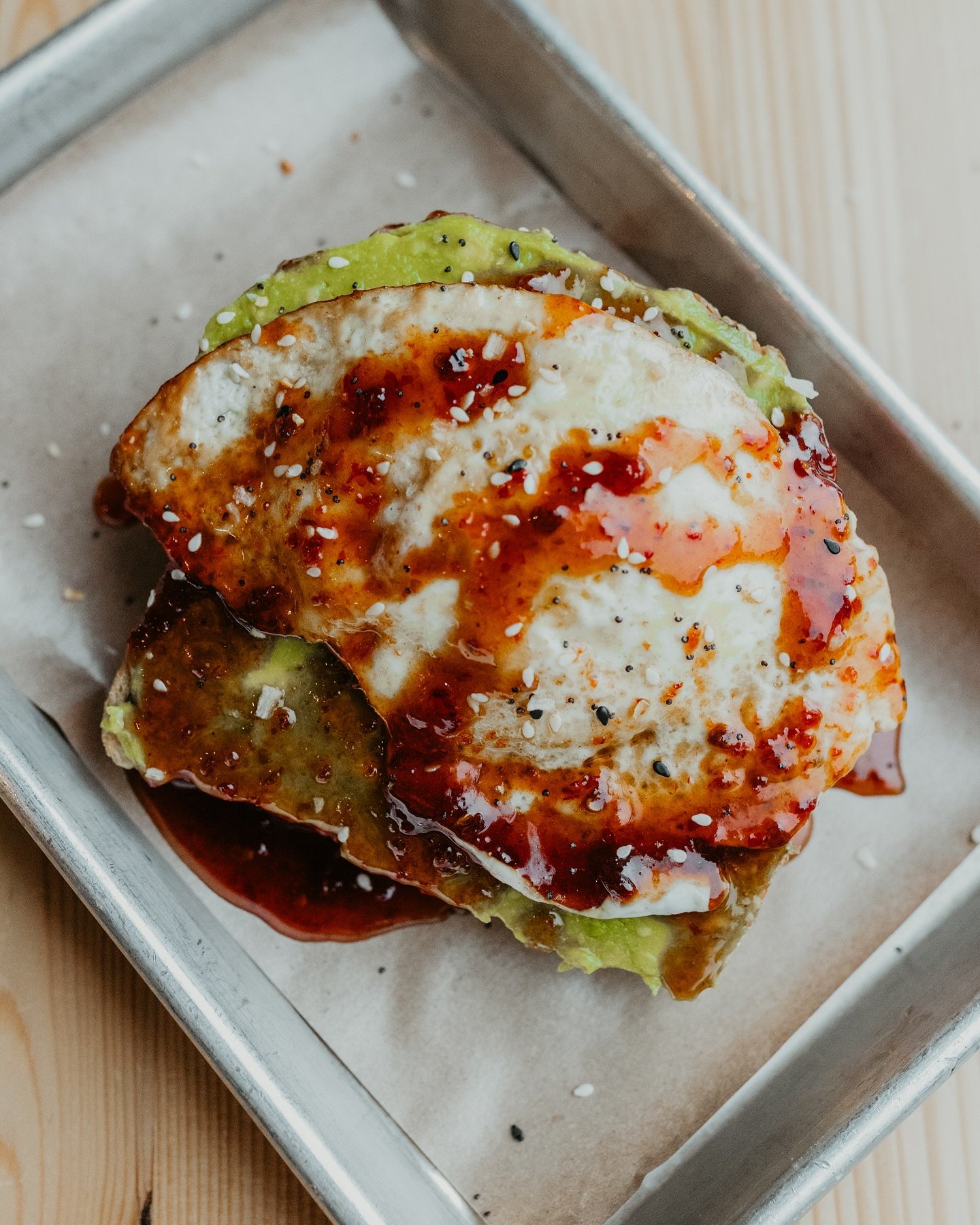 Hitting the food menu today is the Sizzlin&rsquo; Avocado toast! 🔥🥑
&nbsp; ⠀⠀⠀⠀⠀⠀⠀⠀⠀⠀⠀
We start with our world-famous house-made avocado spread and add on everything seasoning, a fried egg and a one-off hot honey. 
&nbsp; ⠀⠀⠀⠀⠀⠀⠀⠀⠀⠀⠀
Come by the sh