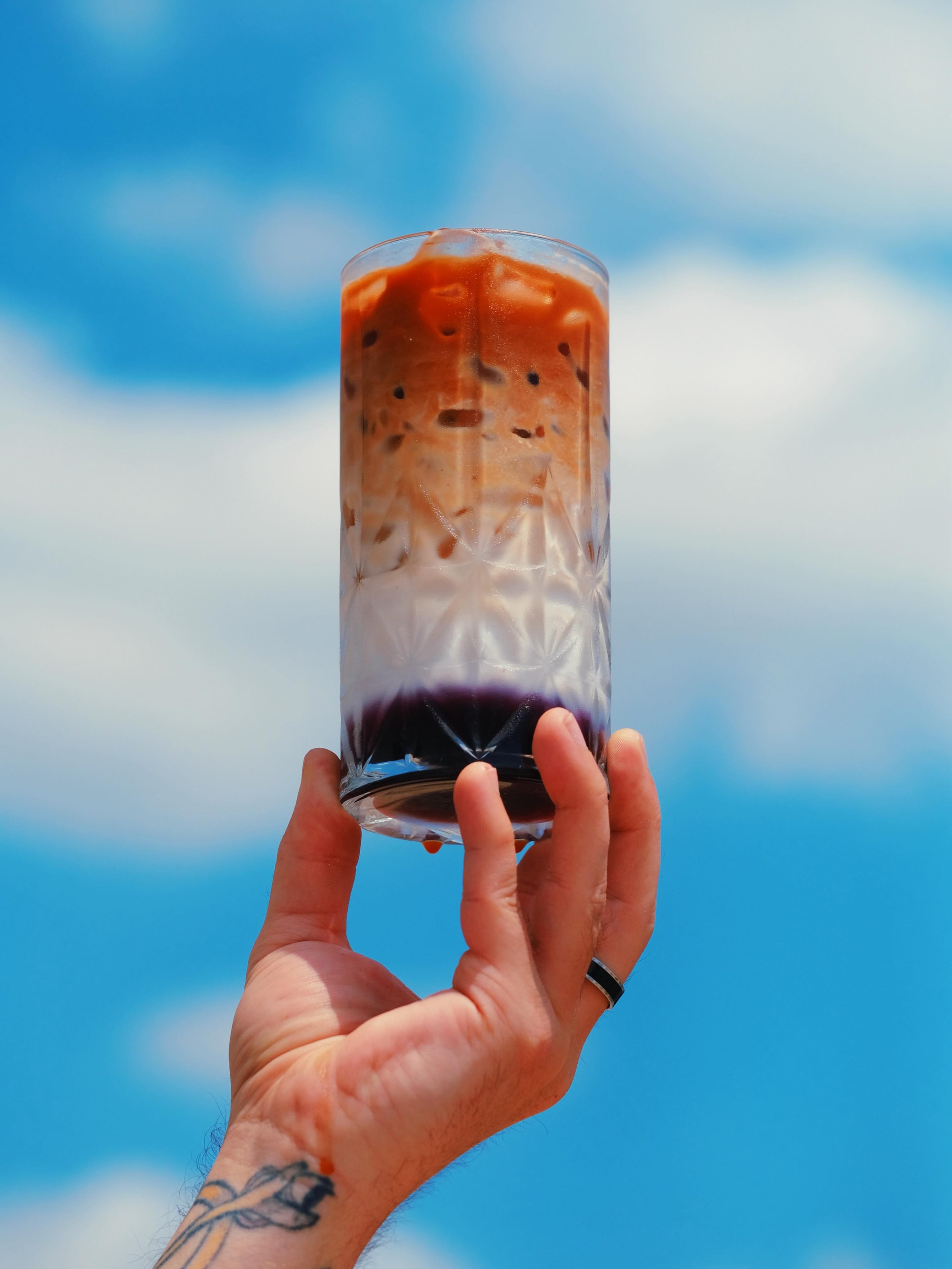 2026 Summer Drinks are here! ☀️ 🌴 

First up is the Denim Danger. 
A blueberry &amp; maple latte with a brown sugar &amp; cinnamon garnish! 

Next up, The Great Bambino. 
Our tip of the cap to a s&rsquo;mores cold brew. This one off marshmallow / gr