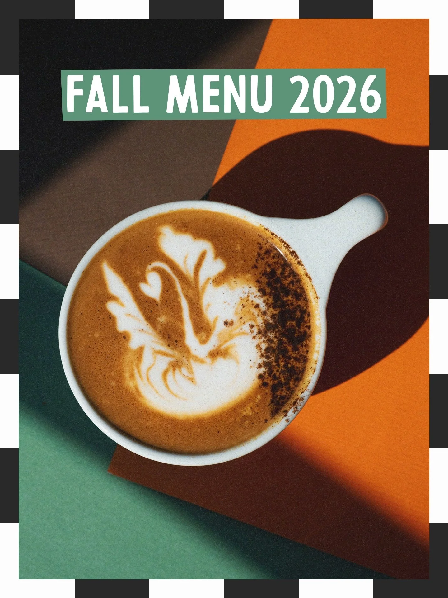 We&rsquo;re pretending it&rsquo;s not 100 degrees out, meet the 2026 Fall Seasonals menu! 🎃🍂

Pumpkin Spice &ndash; Our take on the classic pumpkin spice latte. Made with a housemade pumpkin spice syrup &amp; topped with our fall spice powder.

B
