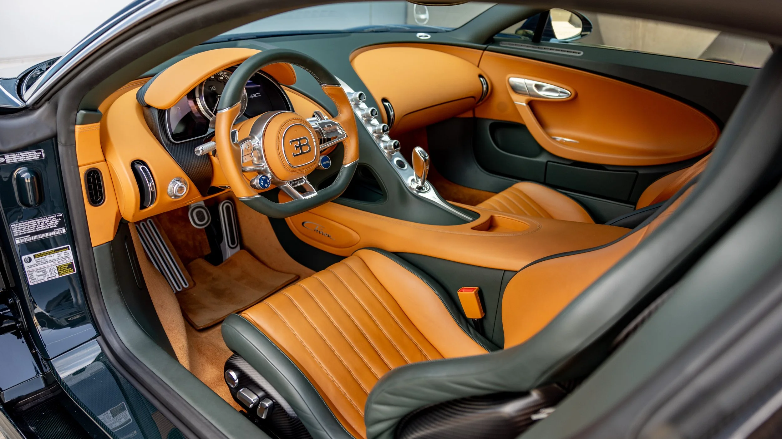 Bugatti Chiron Interior Colors