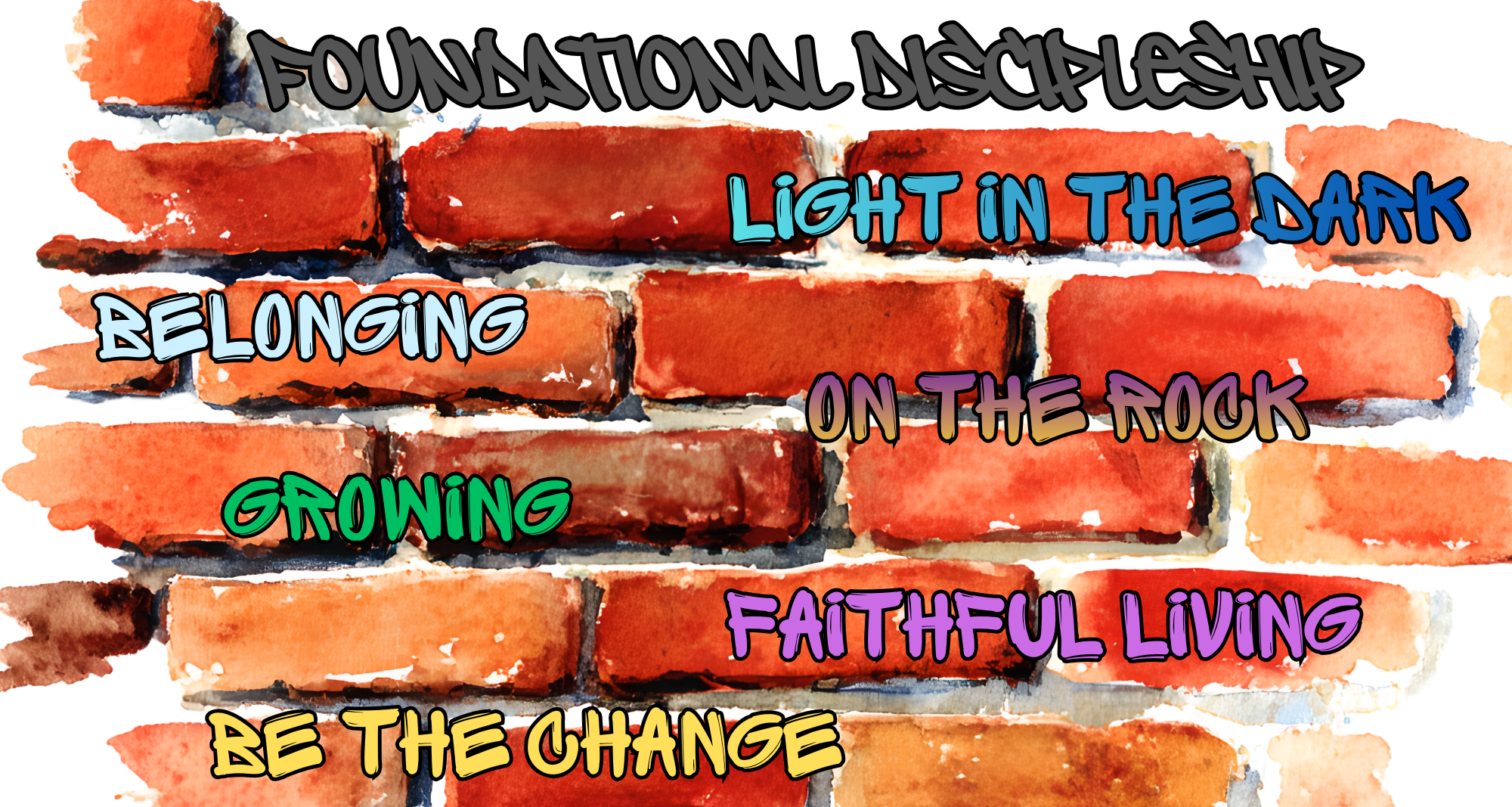 We will being 2026 with a sermon series and Bible study on Foundational Discipleship.  Come and join us in strengthening your faith through a strong Biblical foundation.  