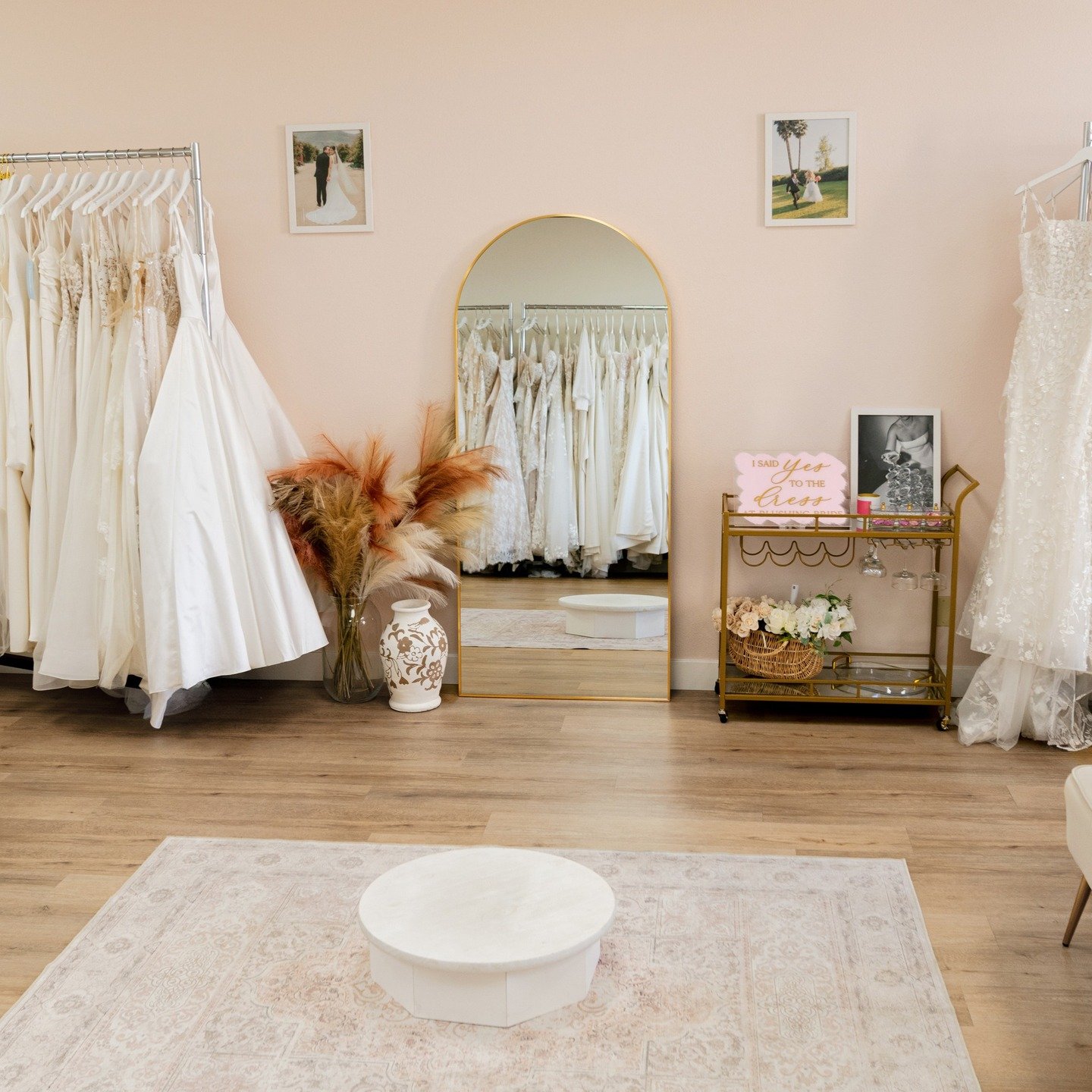imagine you and your crew having the ENTIRE boutique to yourselves ✨ 
every private appointment is tailored just for you&mdash;with one-on-one styling, no distractions, and the freedom to try on anything you love

head to the Blushing Blog now and se