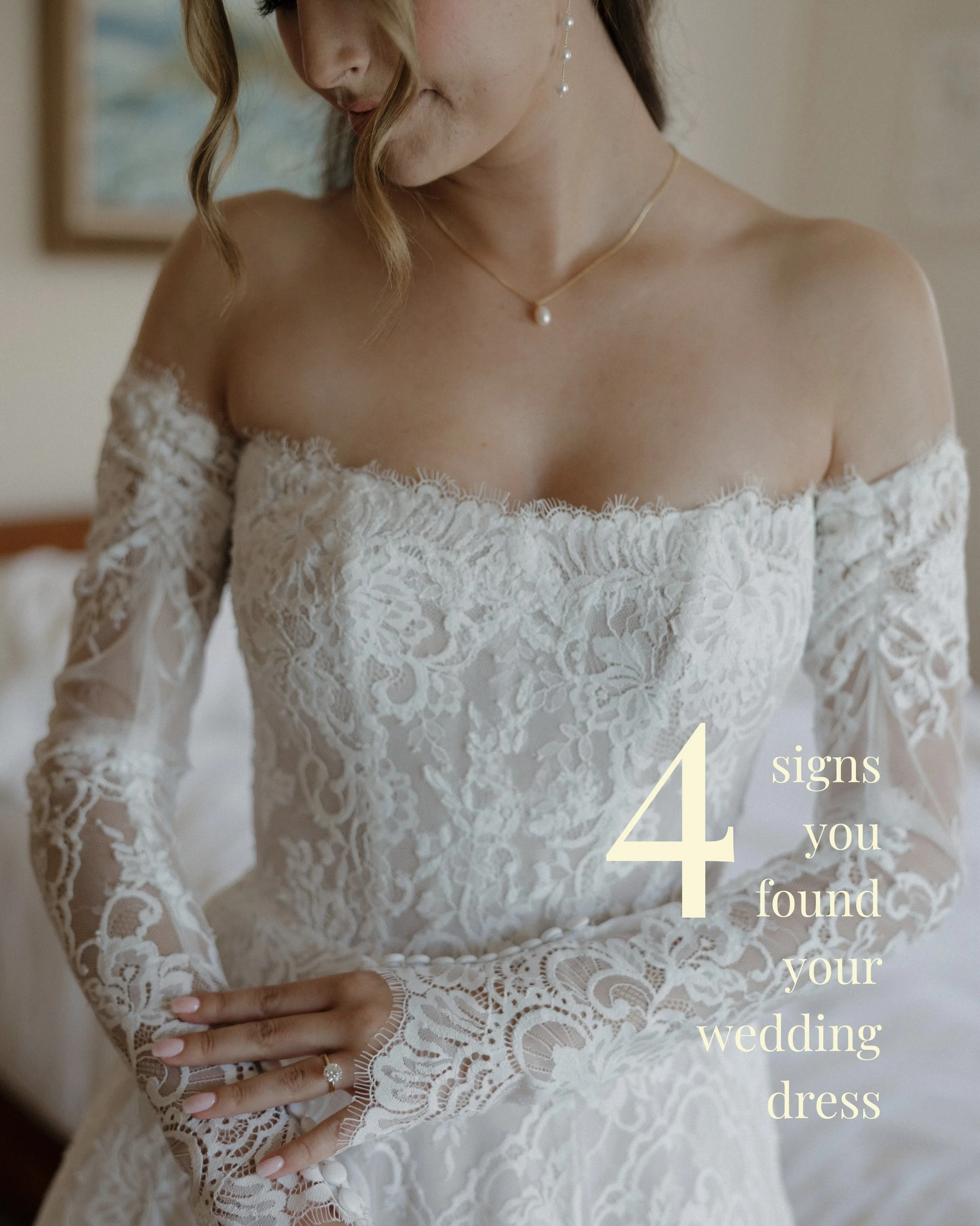 when you know&hellip; you just know 🫶🏼

the smile, the feeling, the way you suddenly picture walking down the aisle in it &mdash; that&rsquo;s the magic.

🎀save this for your bridal appointment
👰🏽&zwj;♀️send it to a bride who&rsquo;s still searc
