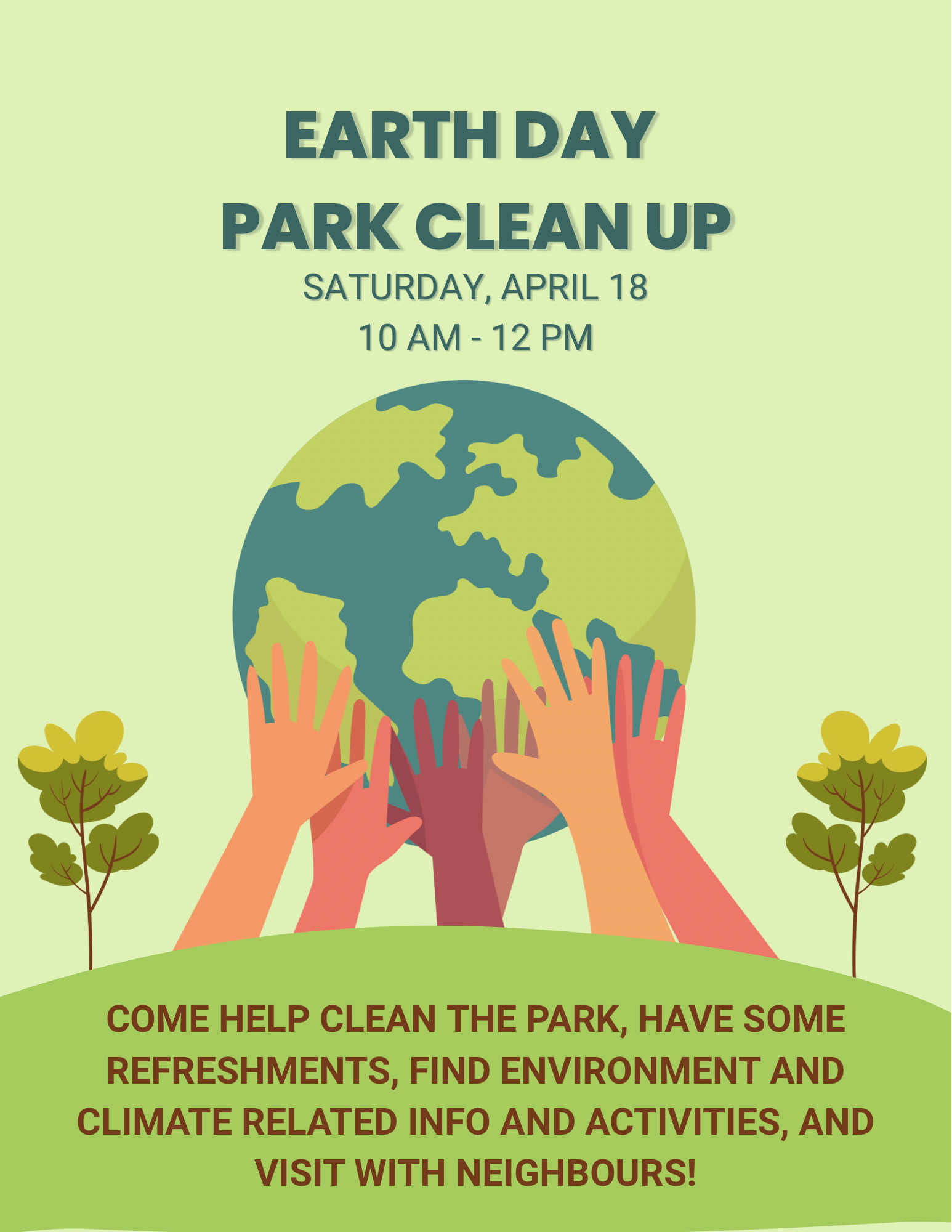 Earth Day Park Clean-up
