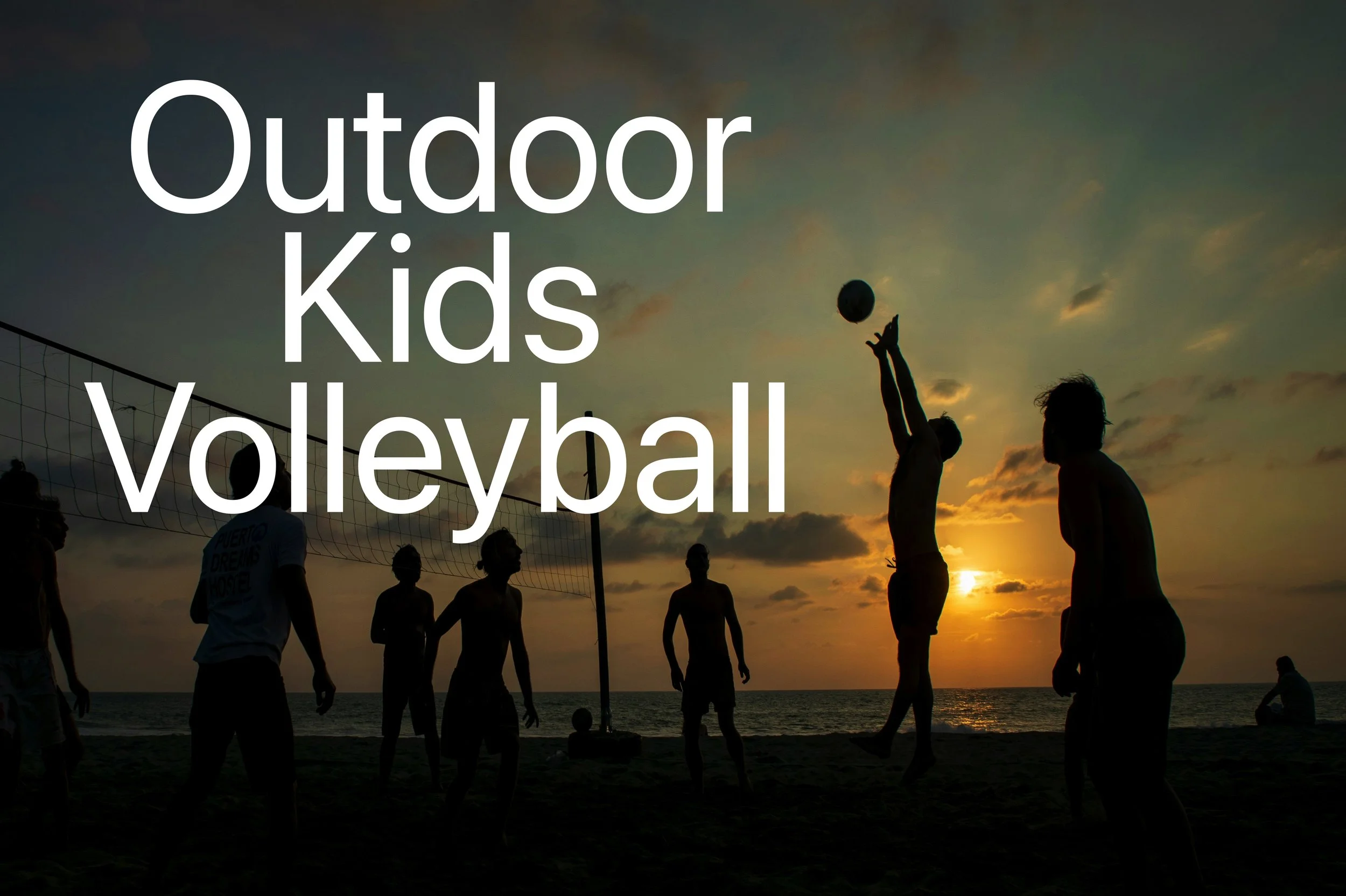 Kids Outdoor Volleyball