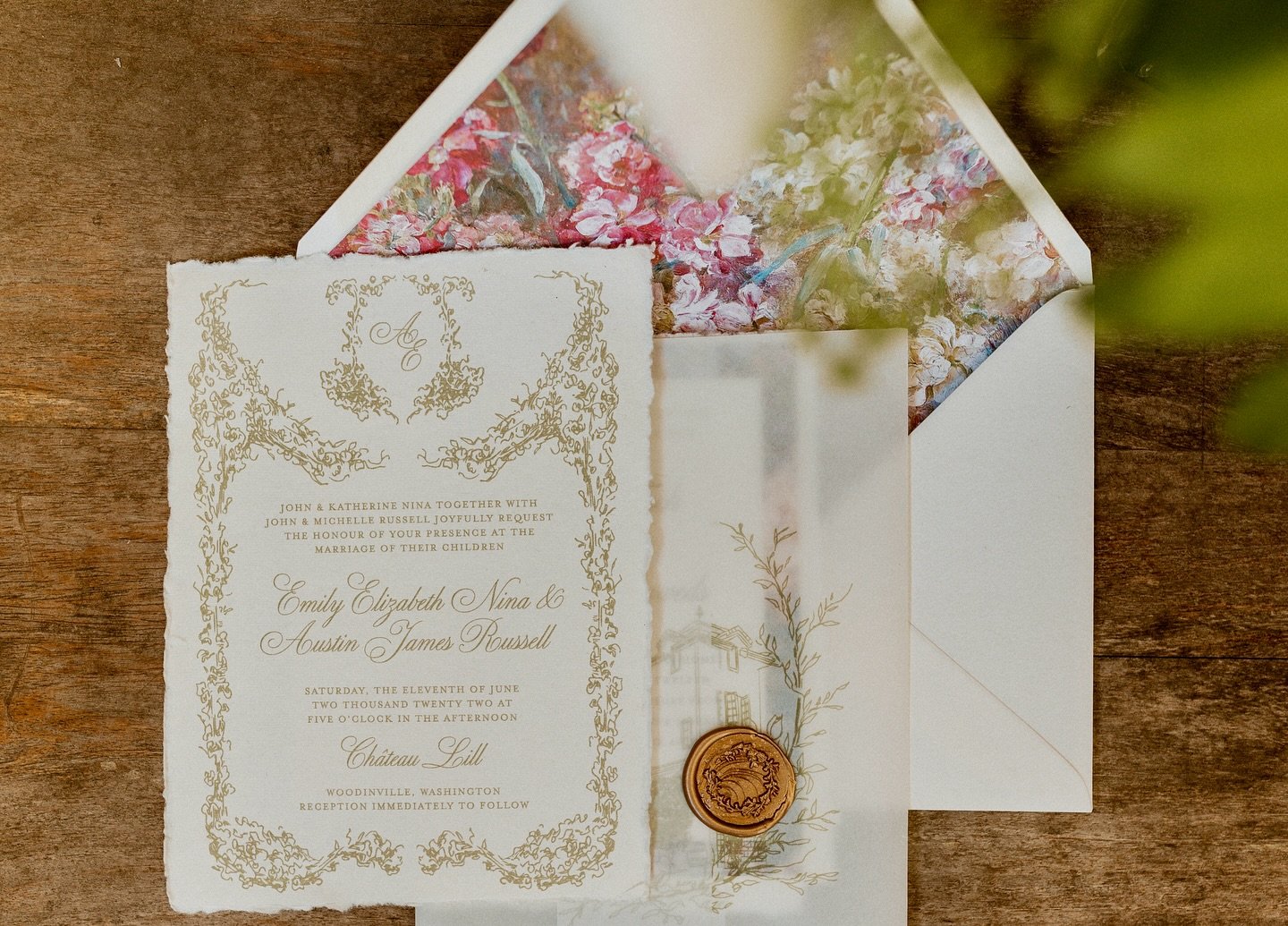 The suite that started it all ✨This week marks our third wedding anniversary so I&rsquo;ve been looking back at our own invitations, the first stationery I ever created from concept to delivery. The process resonated with me in ways I never could hav