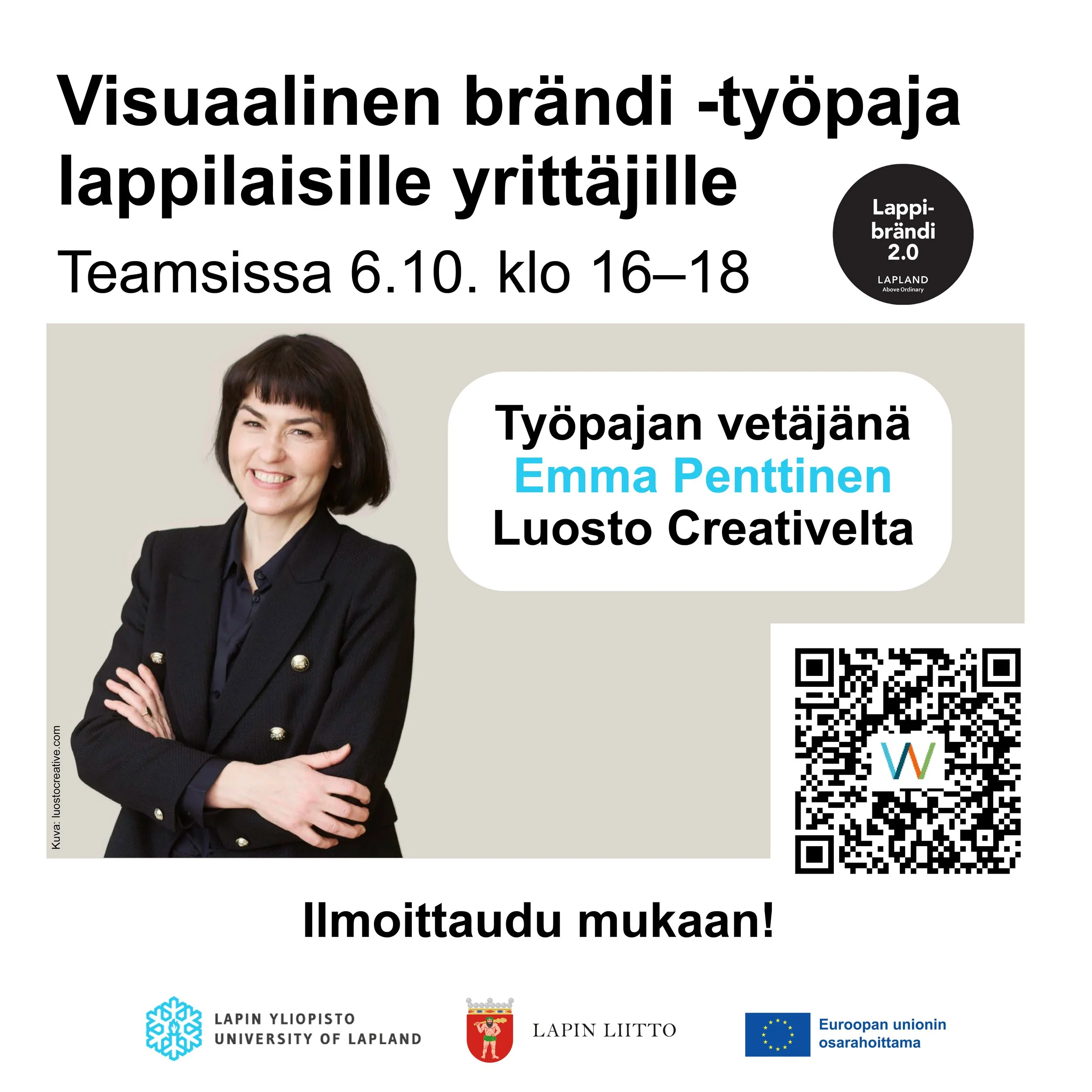 Visual Branding Workshop for Entrepreneurs in Lapland