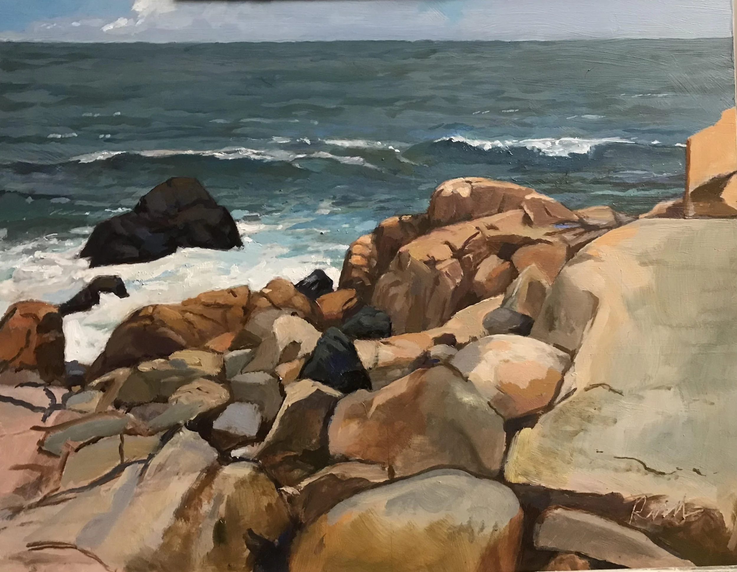 Incoming Tide, Rockport, MA
14"x11", $650