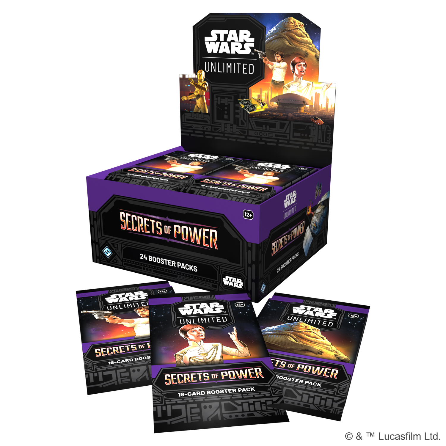 PRE-ORDER* Star Wars: Unlimited Secrets of Power Booster Display