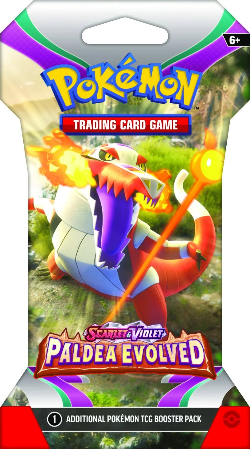 Paldea Evolved Sleeved Booster Pack  EV Collectibles