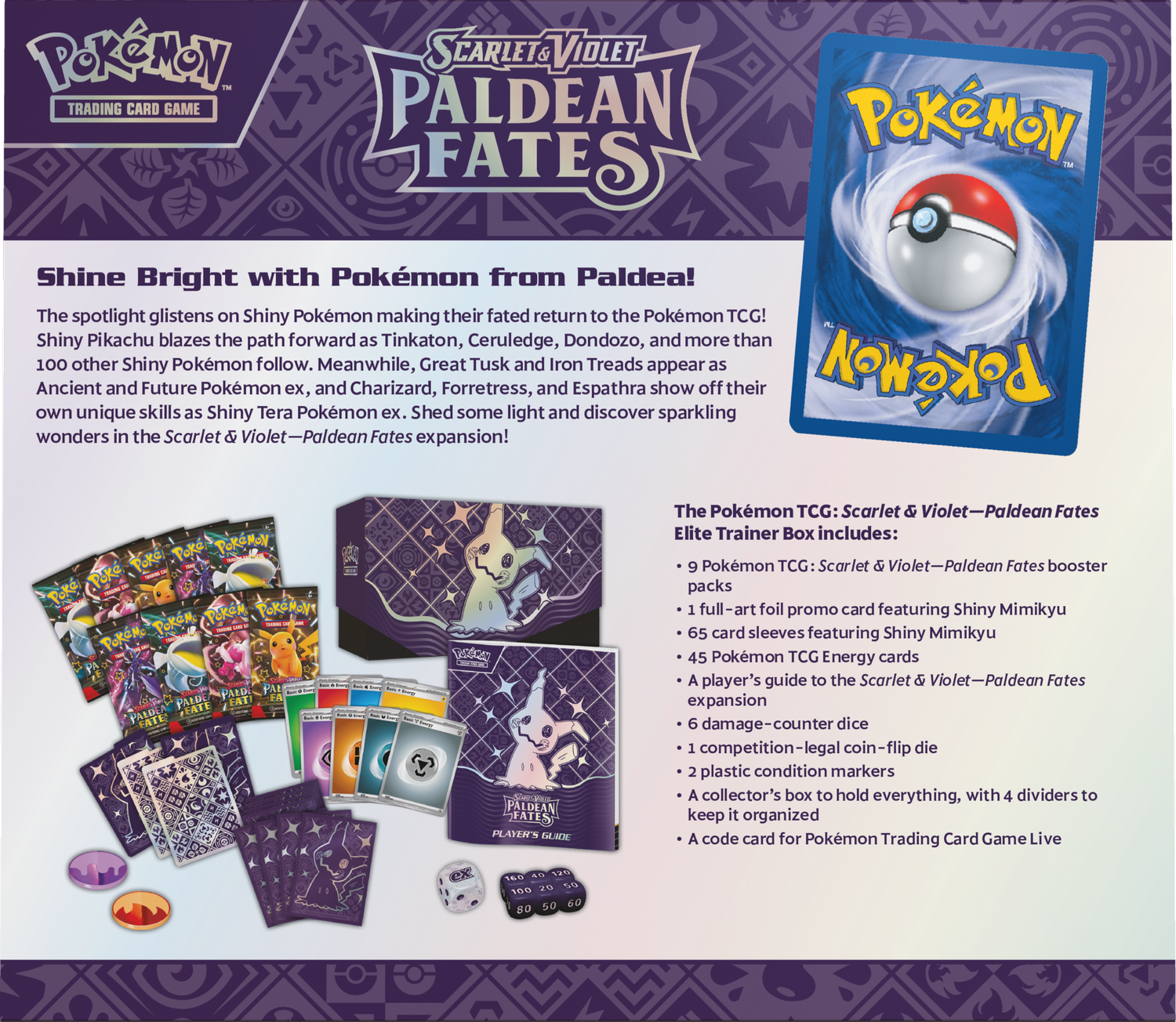Paldean Fates ETB — EV Collectibles