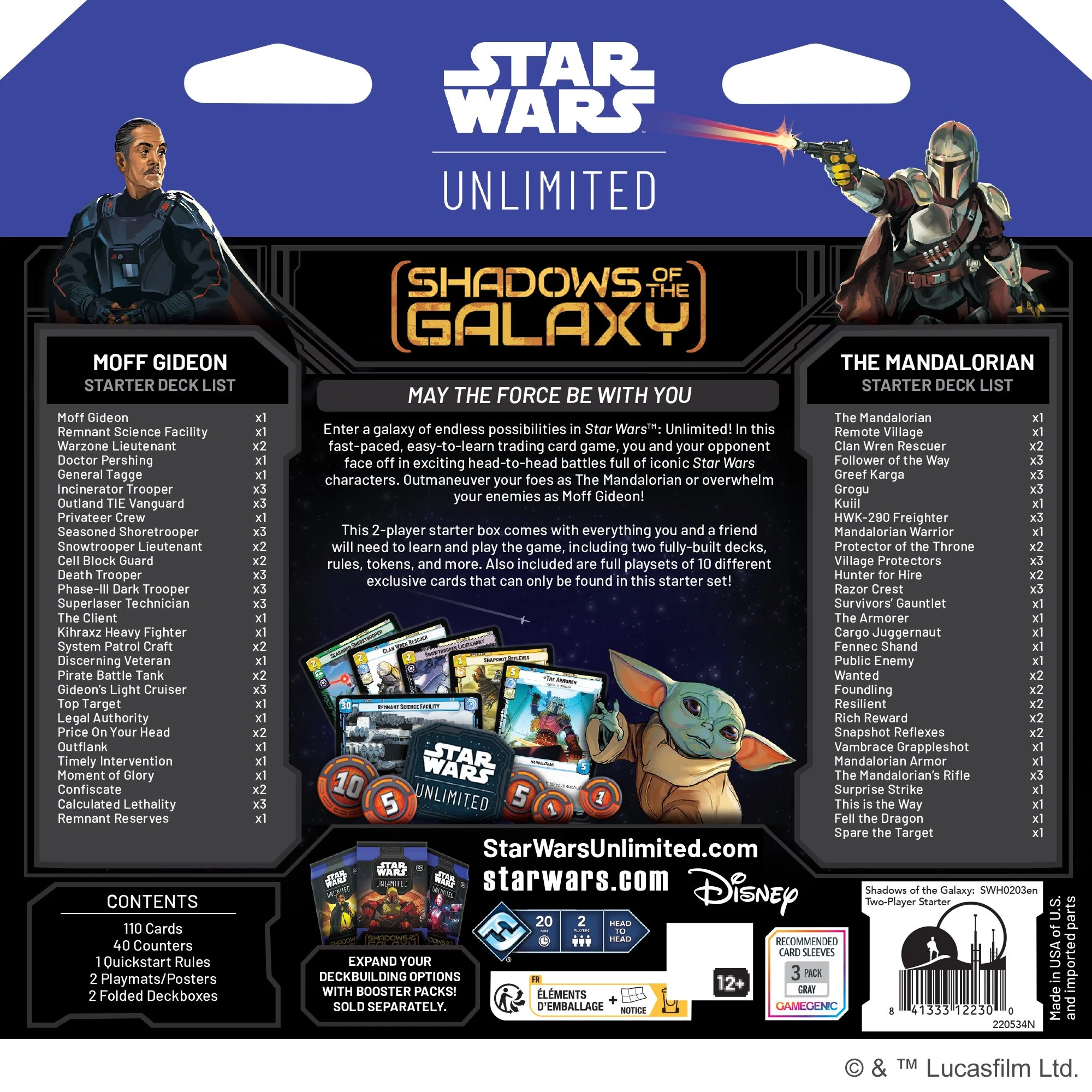 Shadows of the Galaxy Two-Player Starter — EV Collectibles