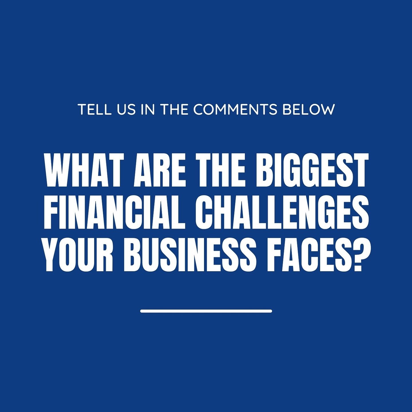What are the biggest financial challenges that you face? Comment below and let&rsquo;s discuss how BFS Fund Manager can help you overcome them. 

#EngageWithUs #SMEChallenges #BFSFundManager #BFS #SMEs #Finance
