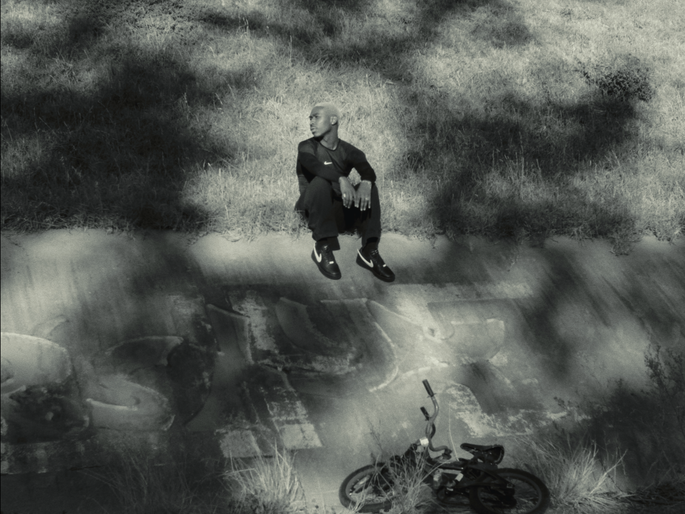 nike x ambush x bunker "black or white" campaign