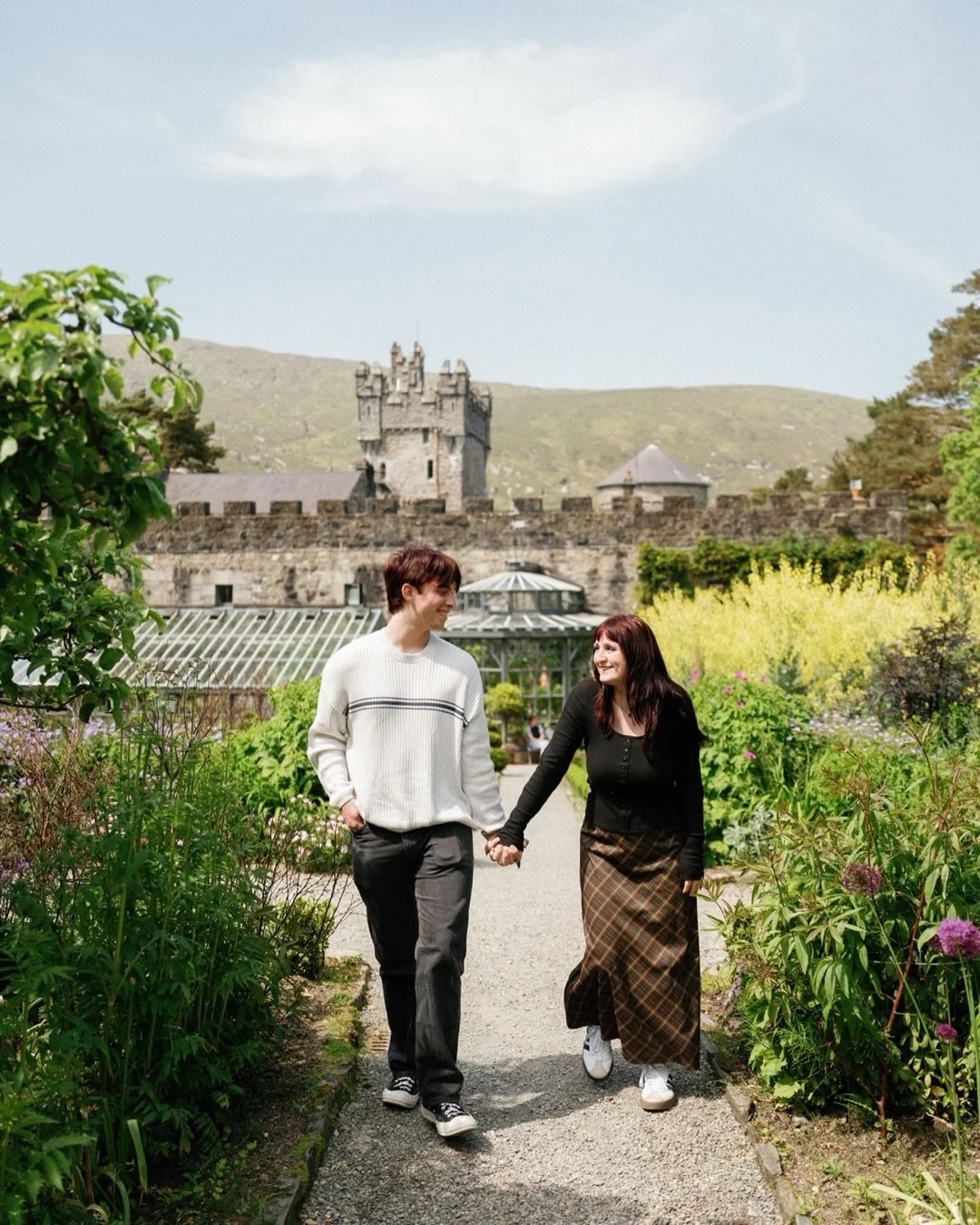 Jake &amp; Taylor travelled all the way from the US to celebrate a very special moment in the heart of Donegal. Jake proposed at the stunning Glenveagh National Park in the Glenveagh Castle Gardens on one of the sunniest days we&rsquo;ve seen this ye