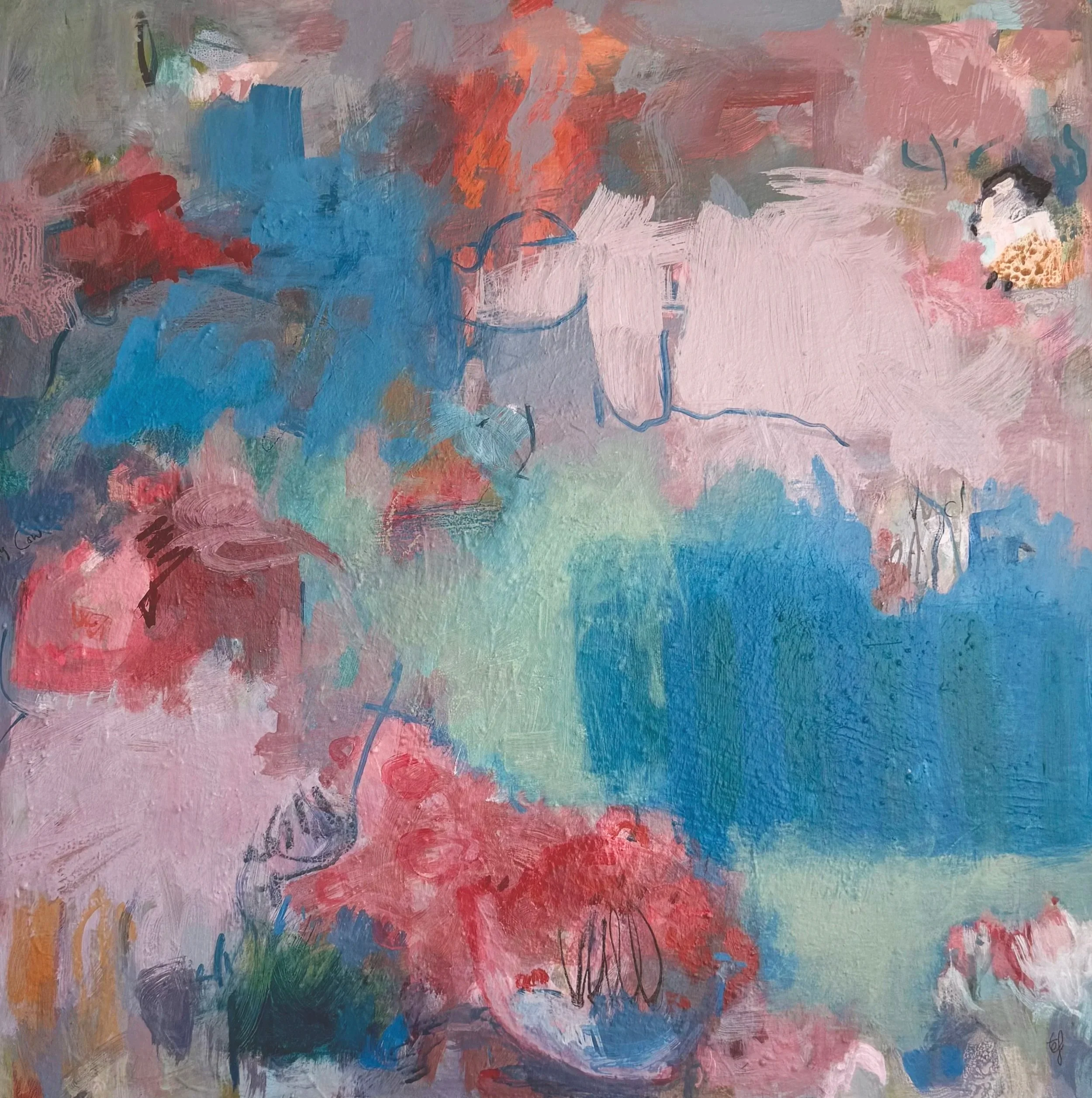Doing Her Own Thing
60cm x 60cm
2026 original acrylic on canvas
Contact me by email
Price 550 euro