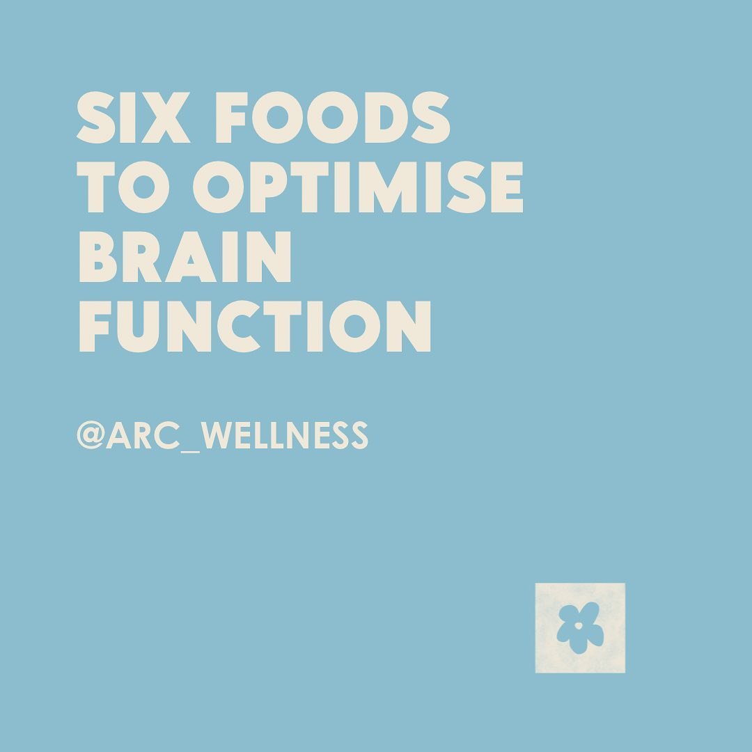 BRAIN-BOOSTING FOODS 🧠

A healthy diet plays a crucial role in supporting brain function &amp; concentration. Some of my favourite foods to prioritise to maintain focus include:

Blueberries 🫐, S.M.A.S.H Fish 🐟, Avocado 🥑, Walnuts 🌰, Leafy Green