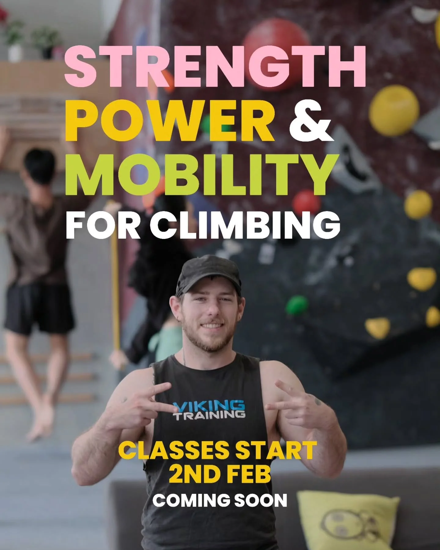 STRENGTH POWER MOBILITY

@viking_training is officially partnering with us to bring you guidance in these 3 activities

More details coming soon