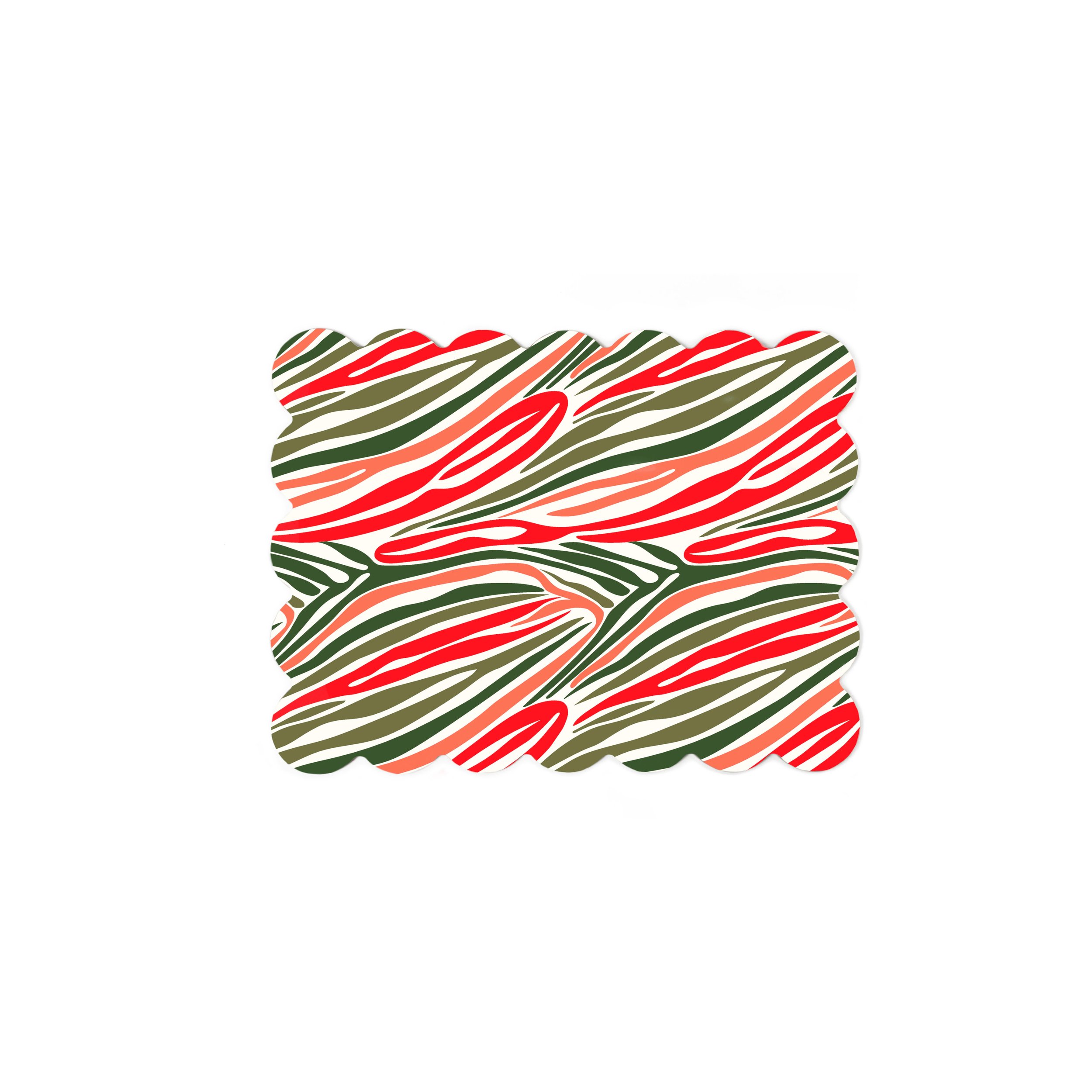 Scallop Rectangle_Zebrano Red and Green .jpg