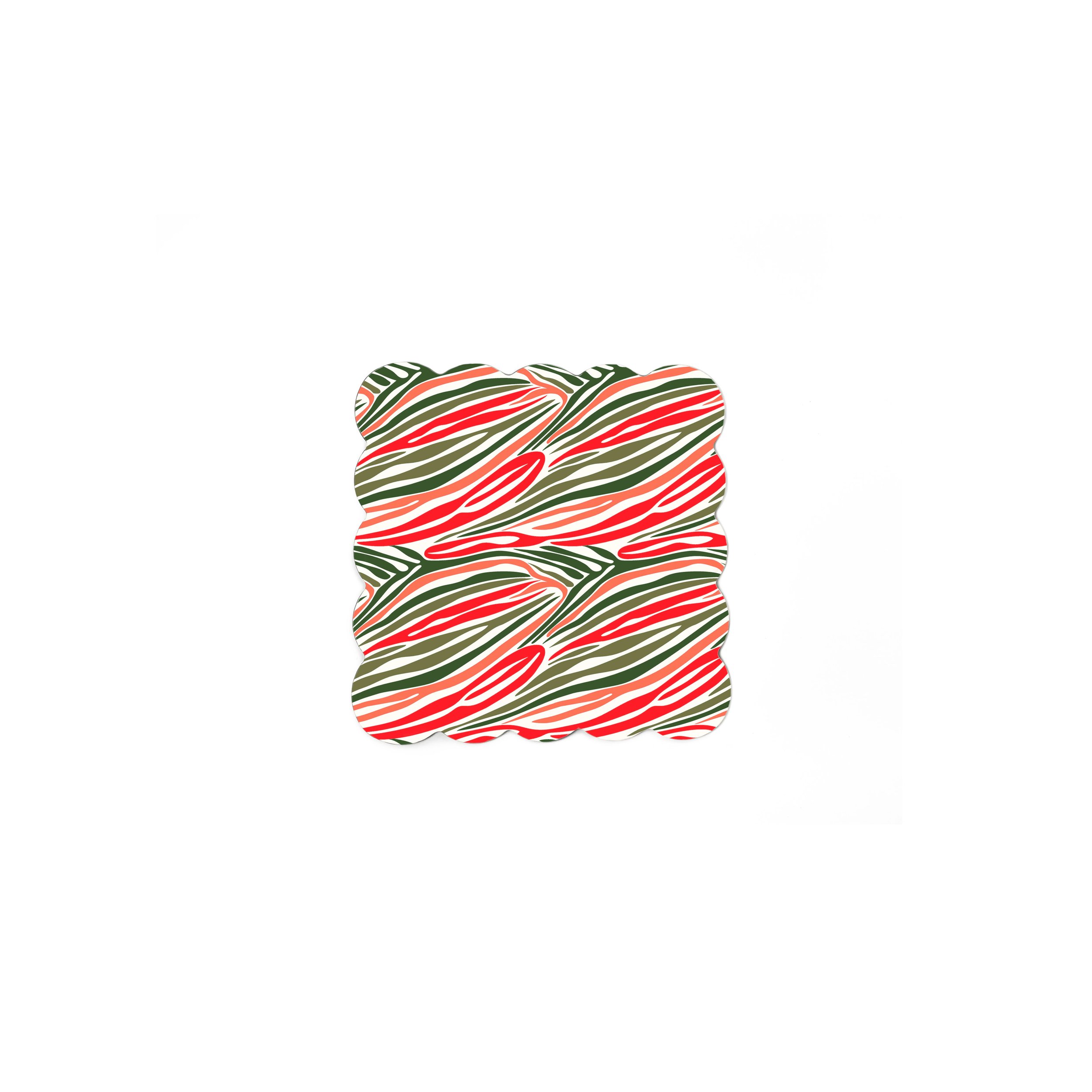 Scallop Square_Zebrano Red and Green .jpg