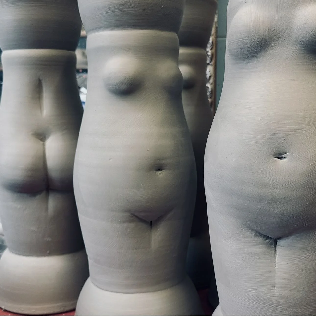 Large candlesticks waiting to be dressed&hellip;.ornot!? Am thinking these will be &lsquo;Phenomenal Women&rsquo;🥰
This is me finally making myself post again. I love posting images of my work but it&rsquo;s quite a departure from the making process