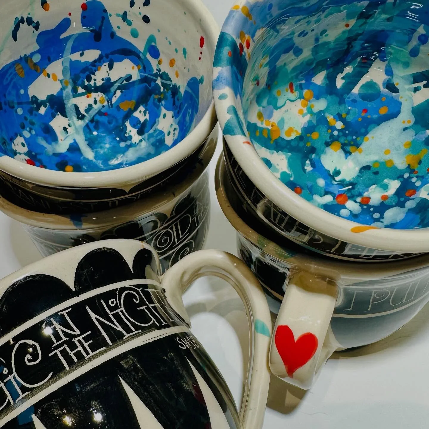 ✨Time for cuppa?
Mugs are dropping into website shop at 6pm tonight. Just in time for tea!😊
Full preview of the mugs is available now on the website in the shop section. 
⚓️Will Your Anchor Hold
⭐️Show a little faith there&rsquo;s magic in the night
