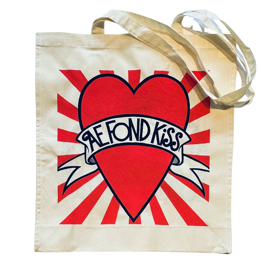 AE FOND KISS COTTON SHOPPER BAG