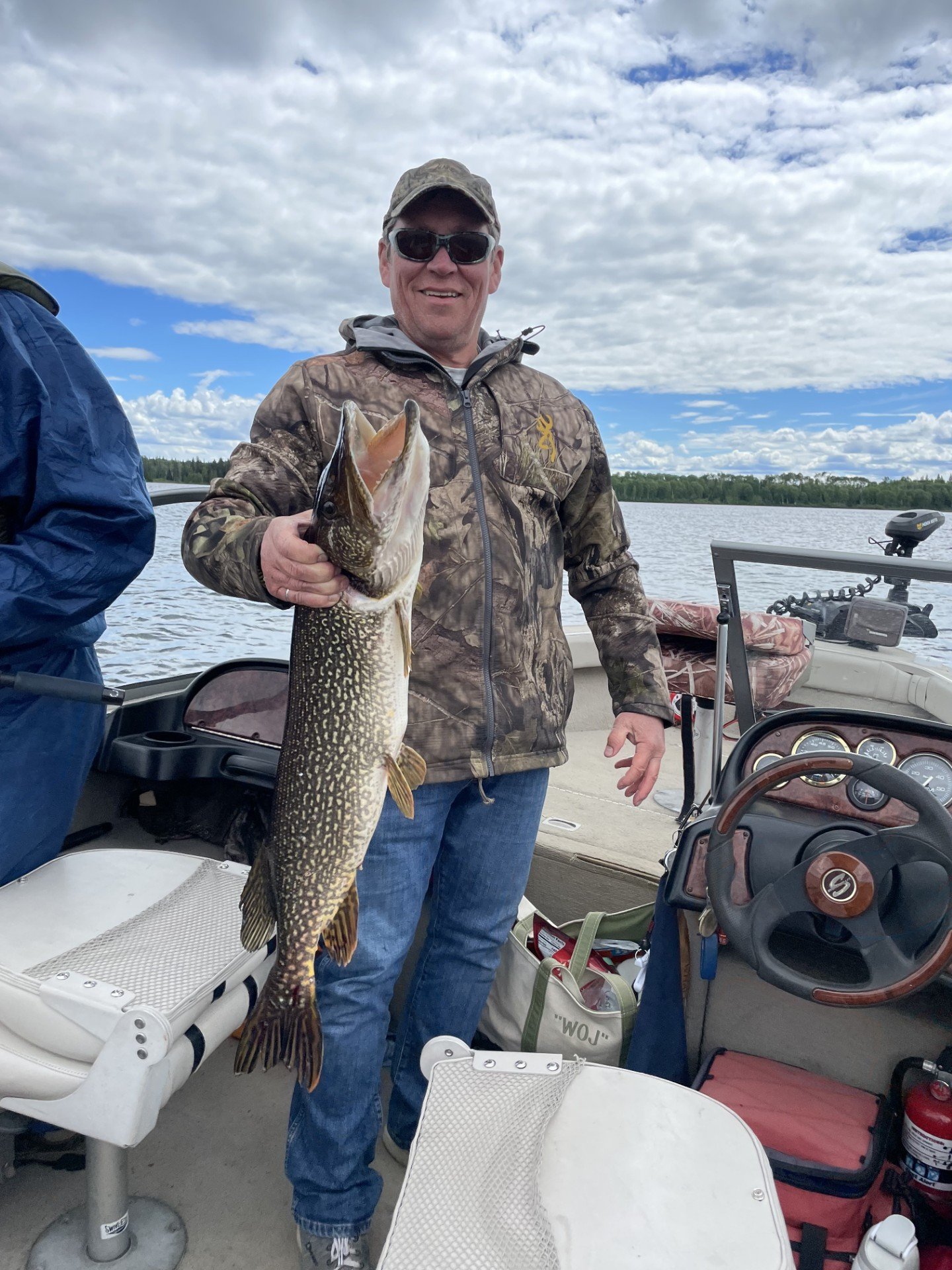 Nice northern caught on Selwyn Lake 2026