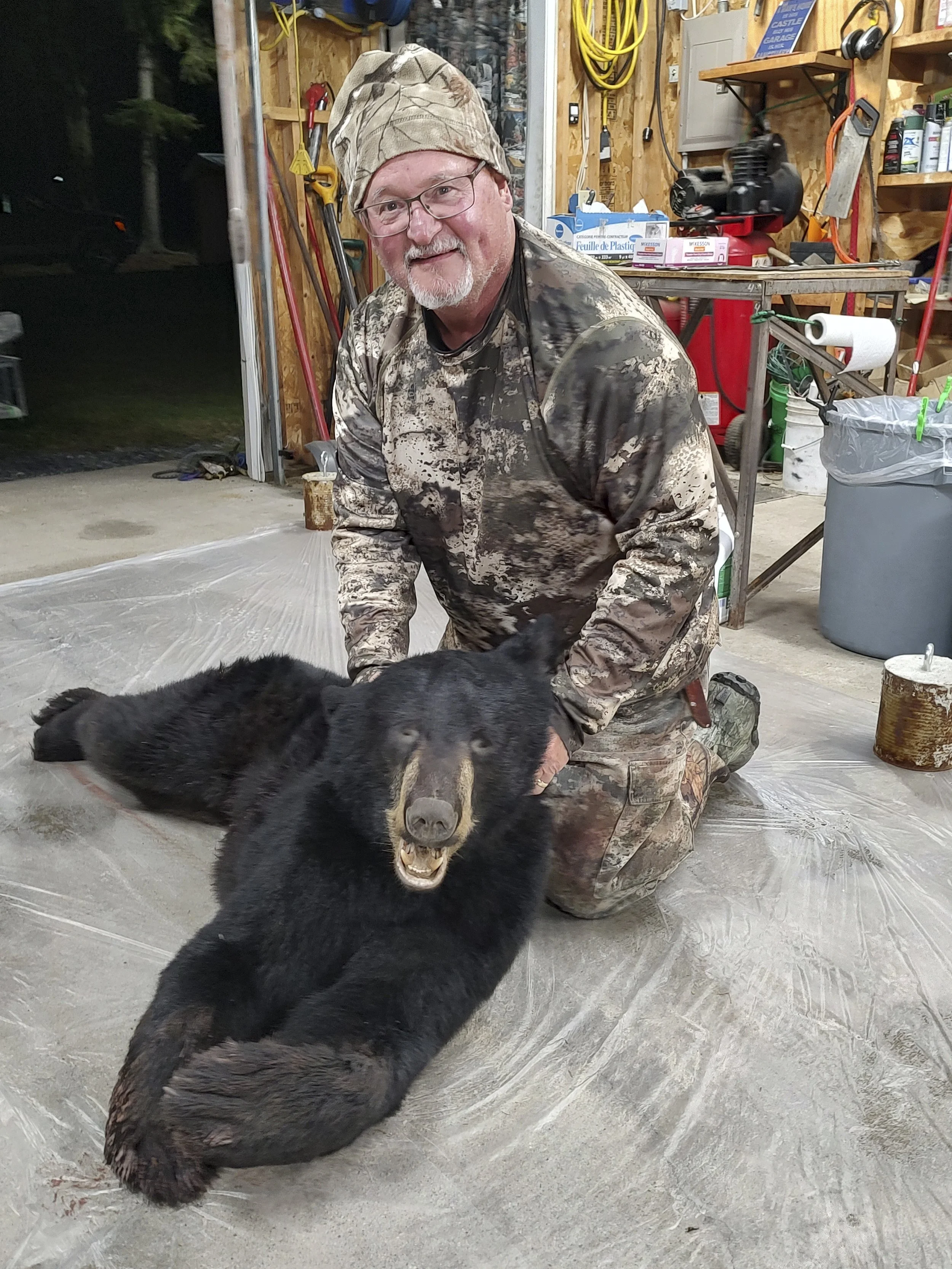 Dave's 1st bear hunt. Raven 2026