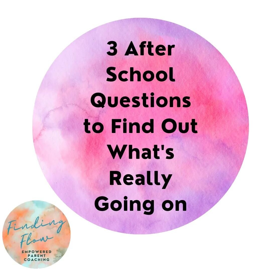 Having trouble getting anything out of your kids as to what happens in school all day?

I was too before I drilled it down to these three questions. Because I don't really care that much who he sat next to at lunch etc. I just want to know that he is