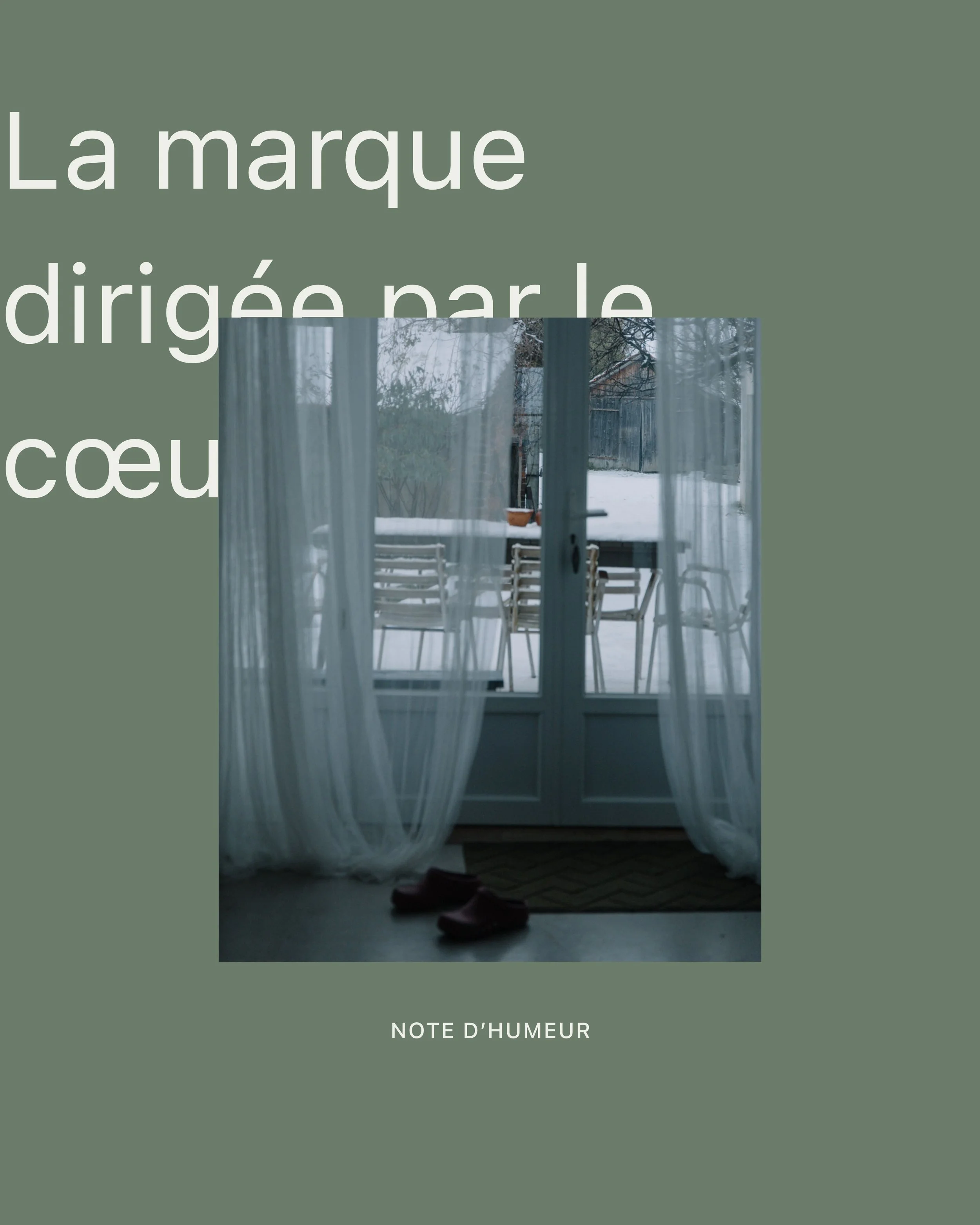 Janvier — La lumière basse et le temps qui s’étire