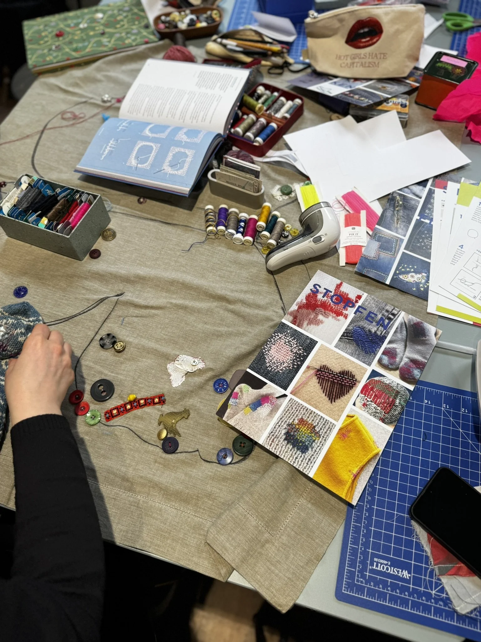 Textiler DIY Repairtreff