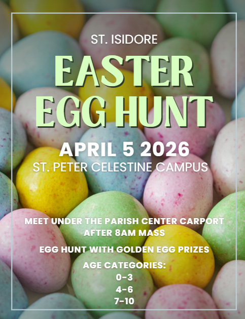 St. Isidore Easter Egg Hunt 2026