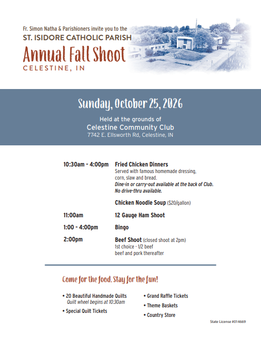 St. Isidore Fall Shoot