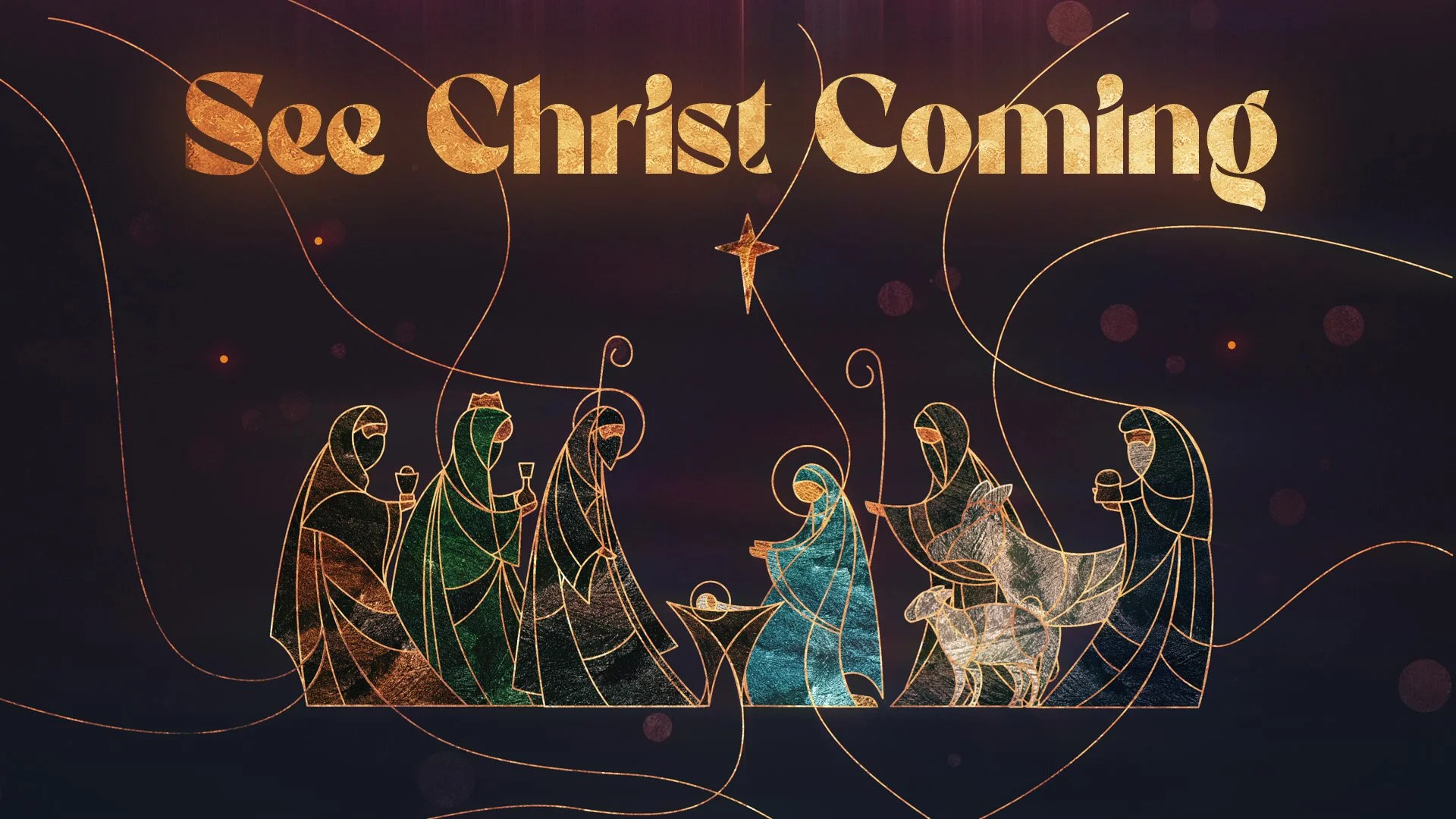 See Christ Coming: Shepherds + Angels