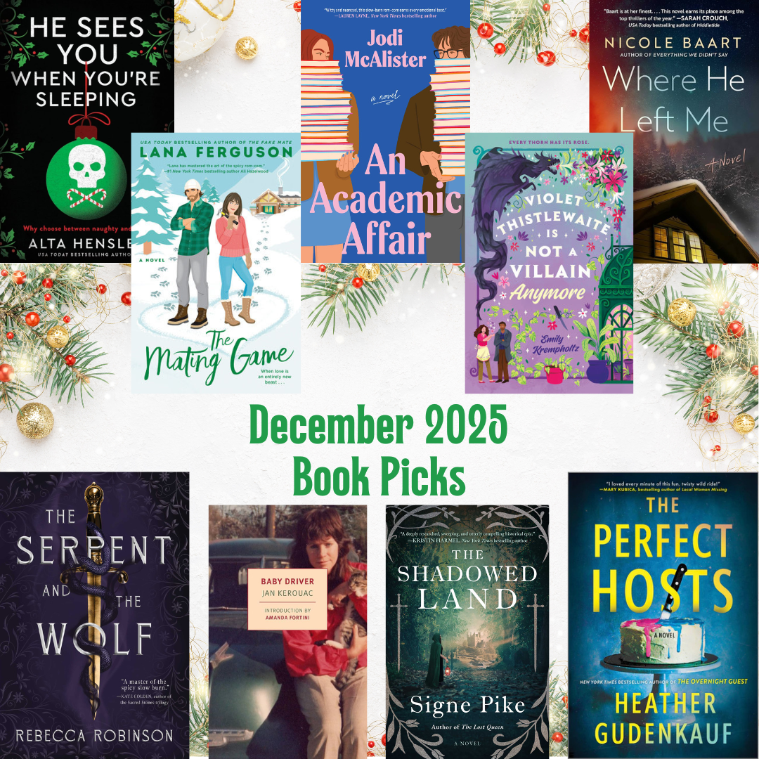December 2025 New Release Book Picks
