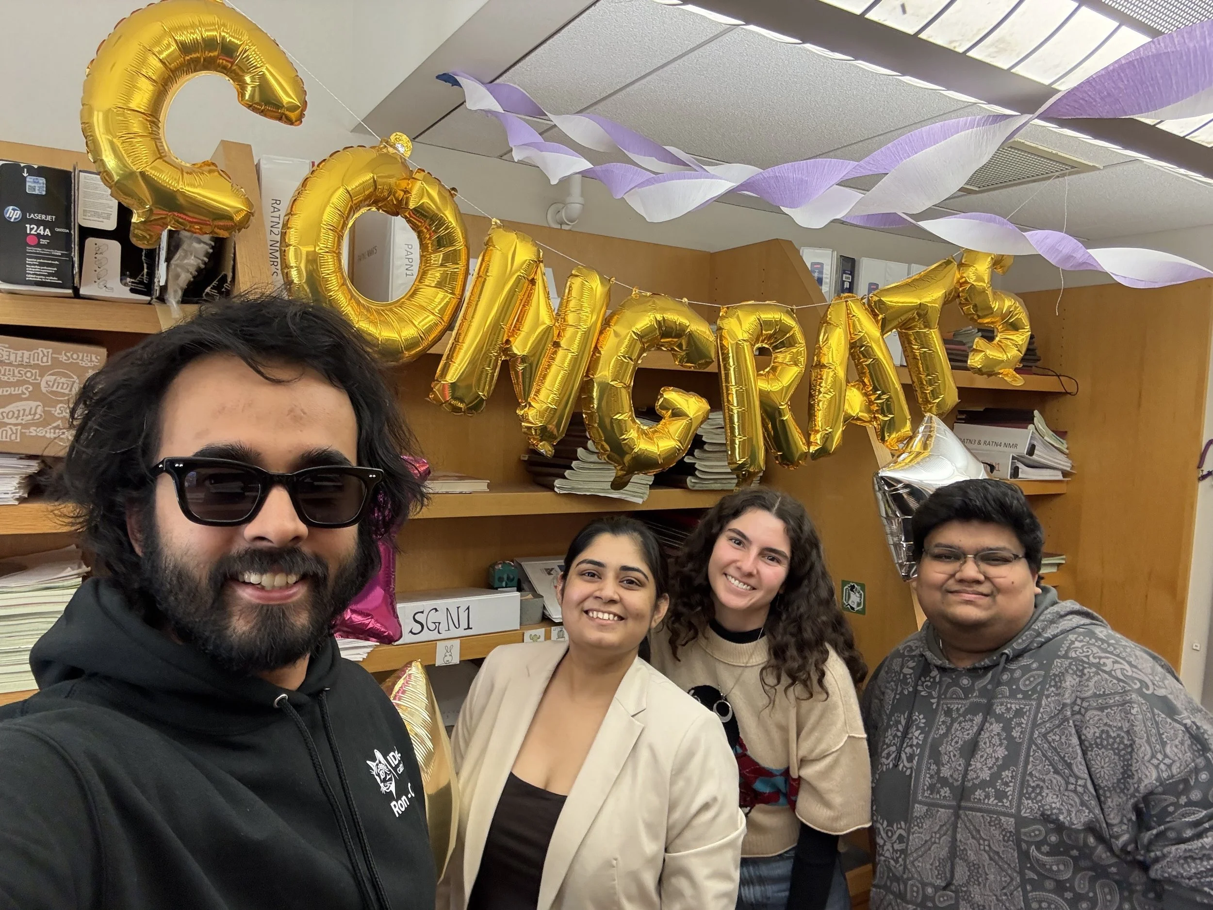 Right after Sunipa's PhD defense