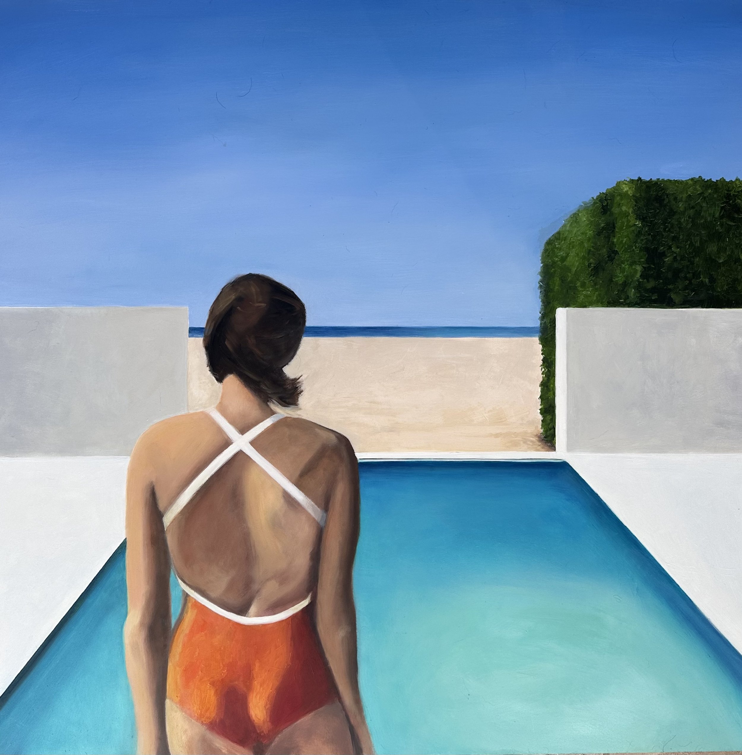 Choices “30 x 30” Oil on Board