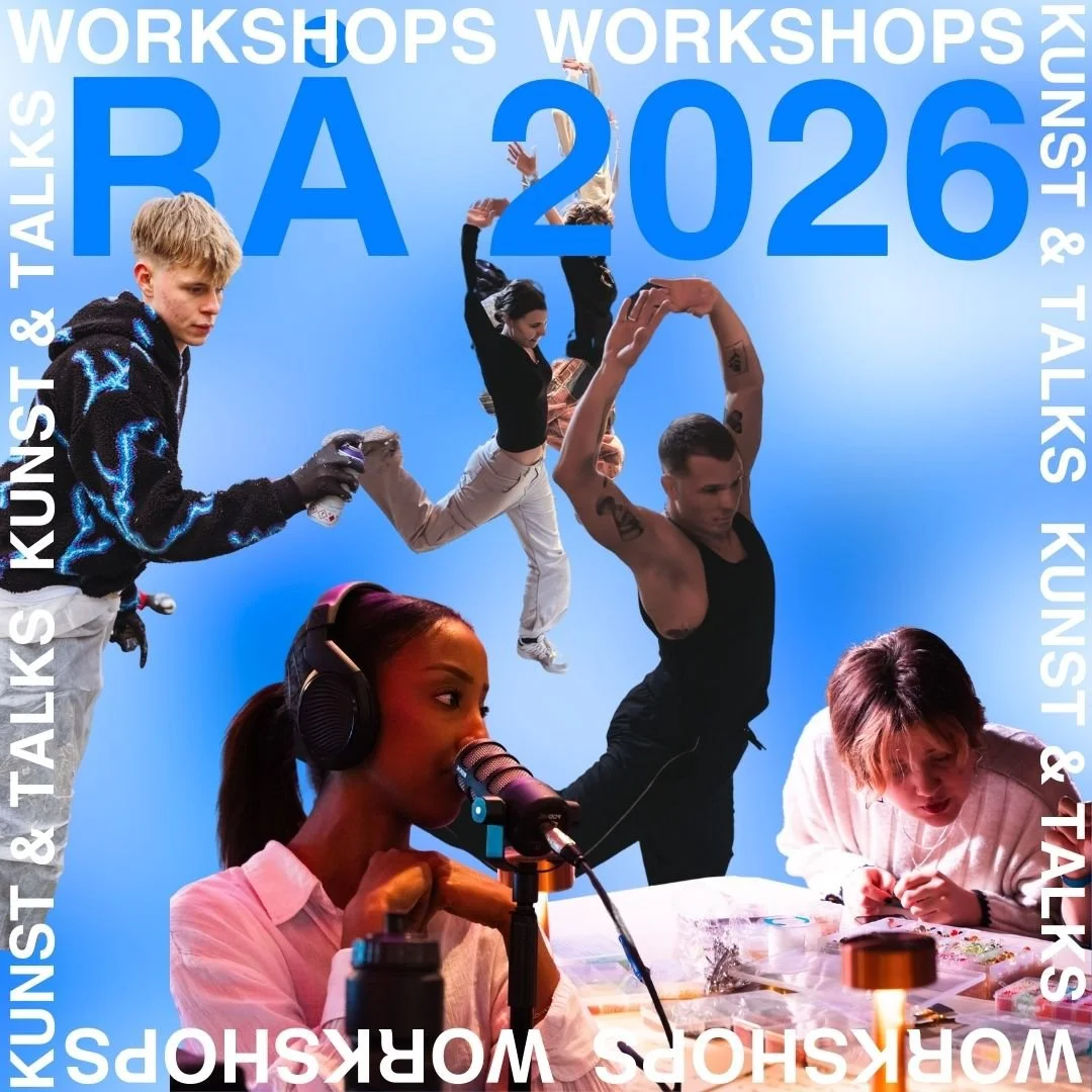 MUSIK, WORKSHOPS, TALKS, KUNST, TEATER, PERFORMANCE ... listen er n&aelig;sten uendelig for, hvad du kan opleve p&aring; R&Aring; Festival 2026 d. 11. april p&aring; @musikteatret_albertslund og @forbraendingen i Albertslund! Vi er nu oppe p&aring; 5
