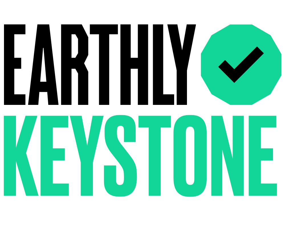 Keystone badge Earthly logo