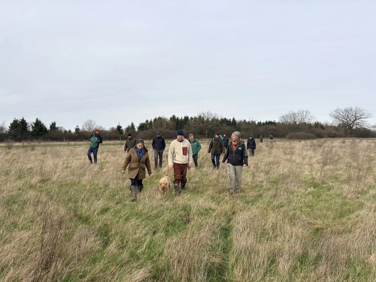 People visiting at Harold's Park Wildland