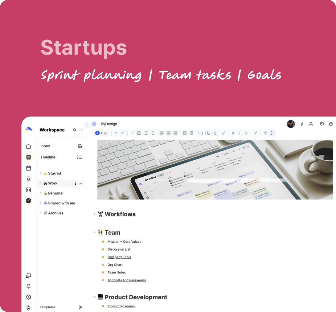 ByDesign for Startups
