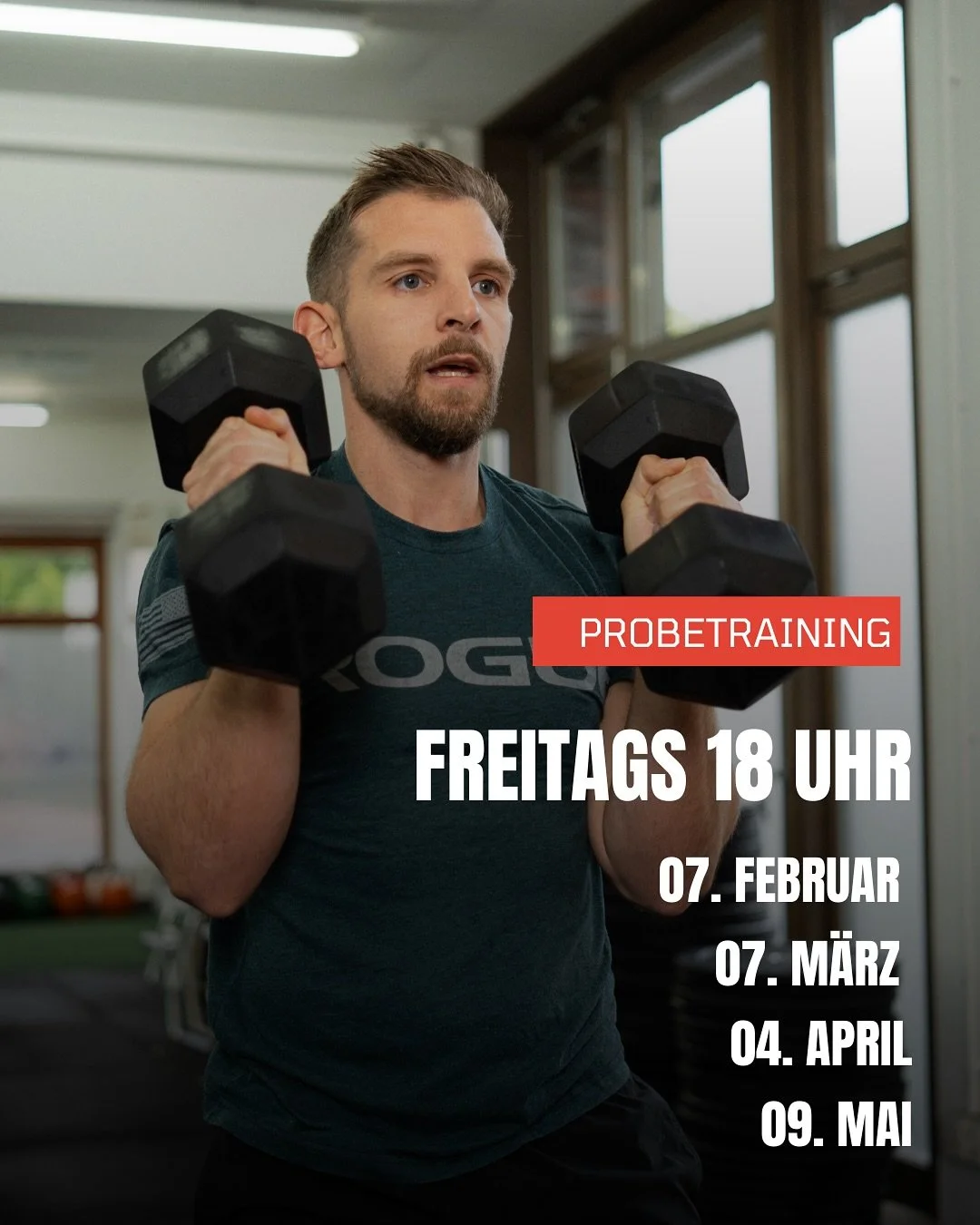 Hey, Lust auf ein Probetraining bei uns im LOFT? 🚀

1x monatlich kannst du bei uns schnuppern oder du fragst einfach bei uns nach und wir vereinbaren etwas. 

Vorkenntnisse? Brauchst du nicht &ndash; unser Training ist f&uuml;r jedes Level machbar. 